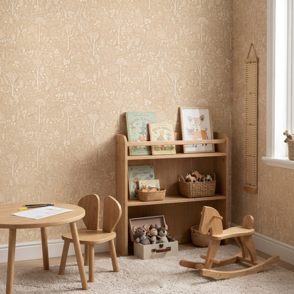 Grandeco Vliestapete Little Dreamers braun LD3421
