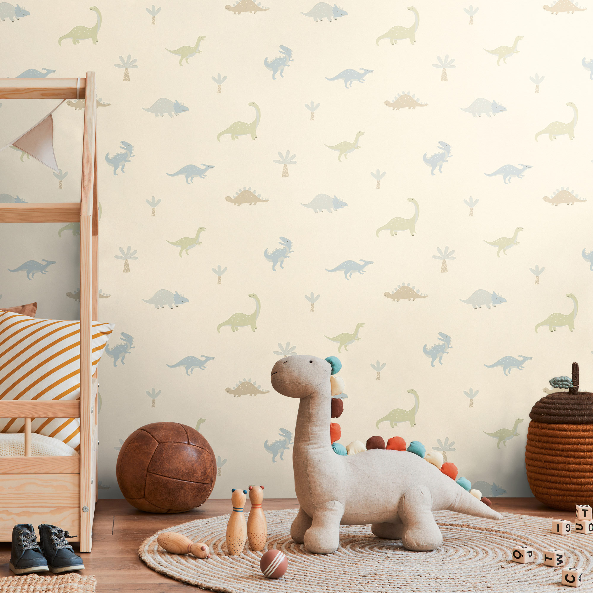 AS Vliestapete Kids Studio Kinderzimmertapete Creme 792572