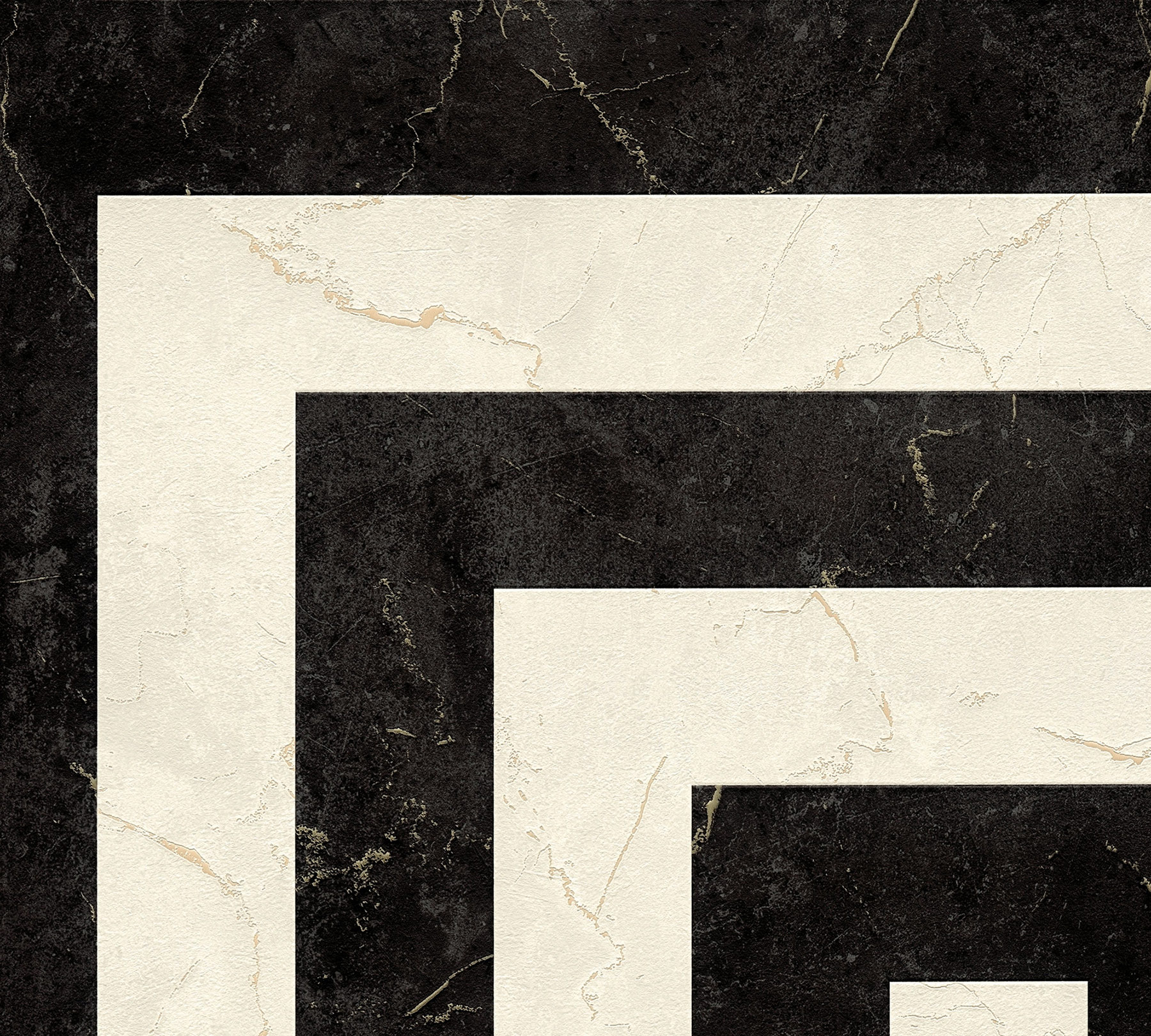 AS Vliestapete Versace 6 Geometrische Tapete Schwarz 791741