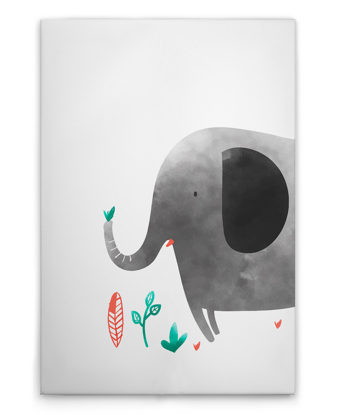 AS Leinwandbild Elephant Lion Giraffe 1 DD132510