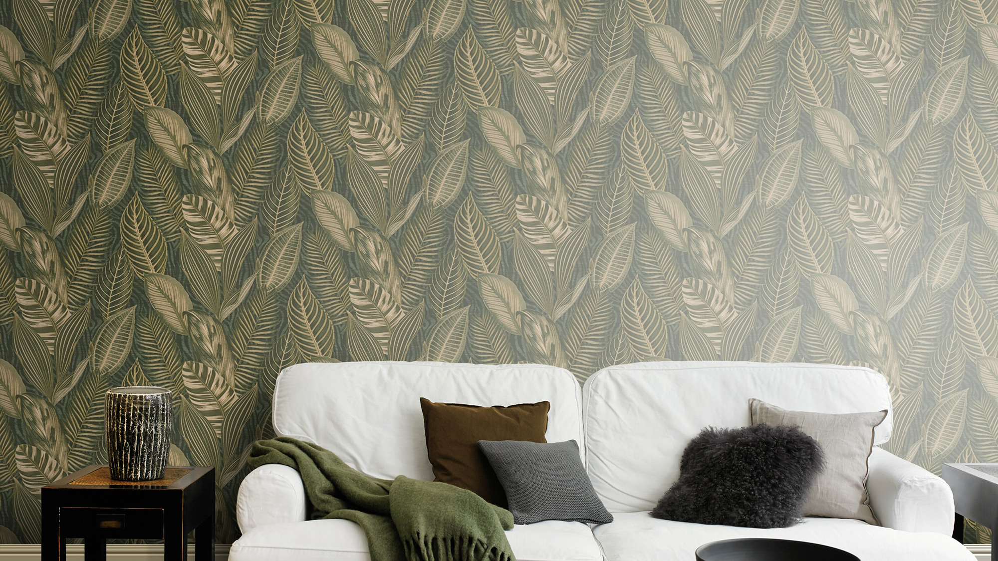 Rasch Vliestapete African Queen 3 Blätter Botanisch 751826