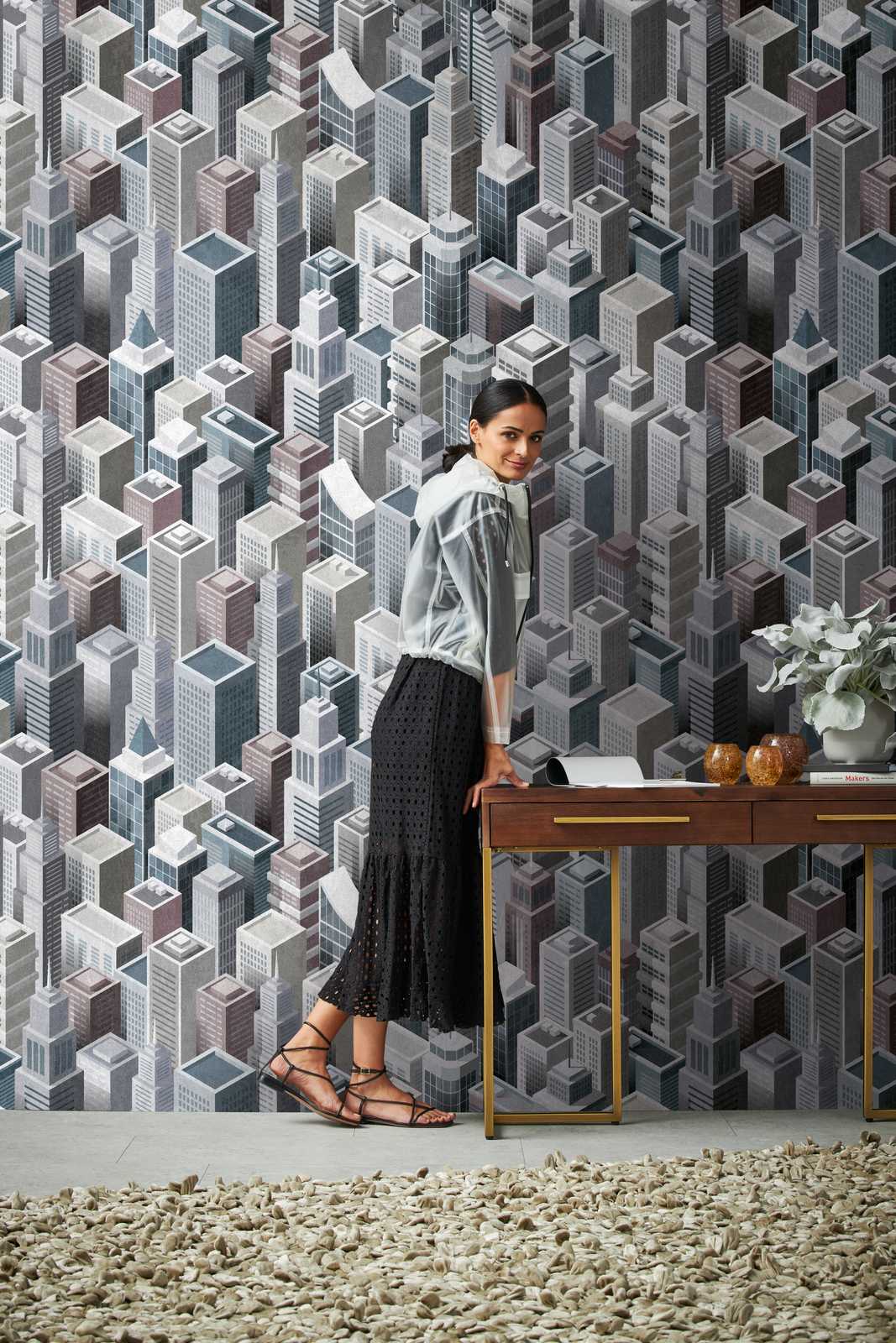 Livingwalls Vliestapete The Wall Stadt 382501