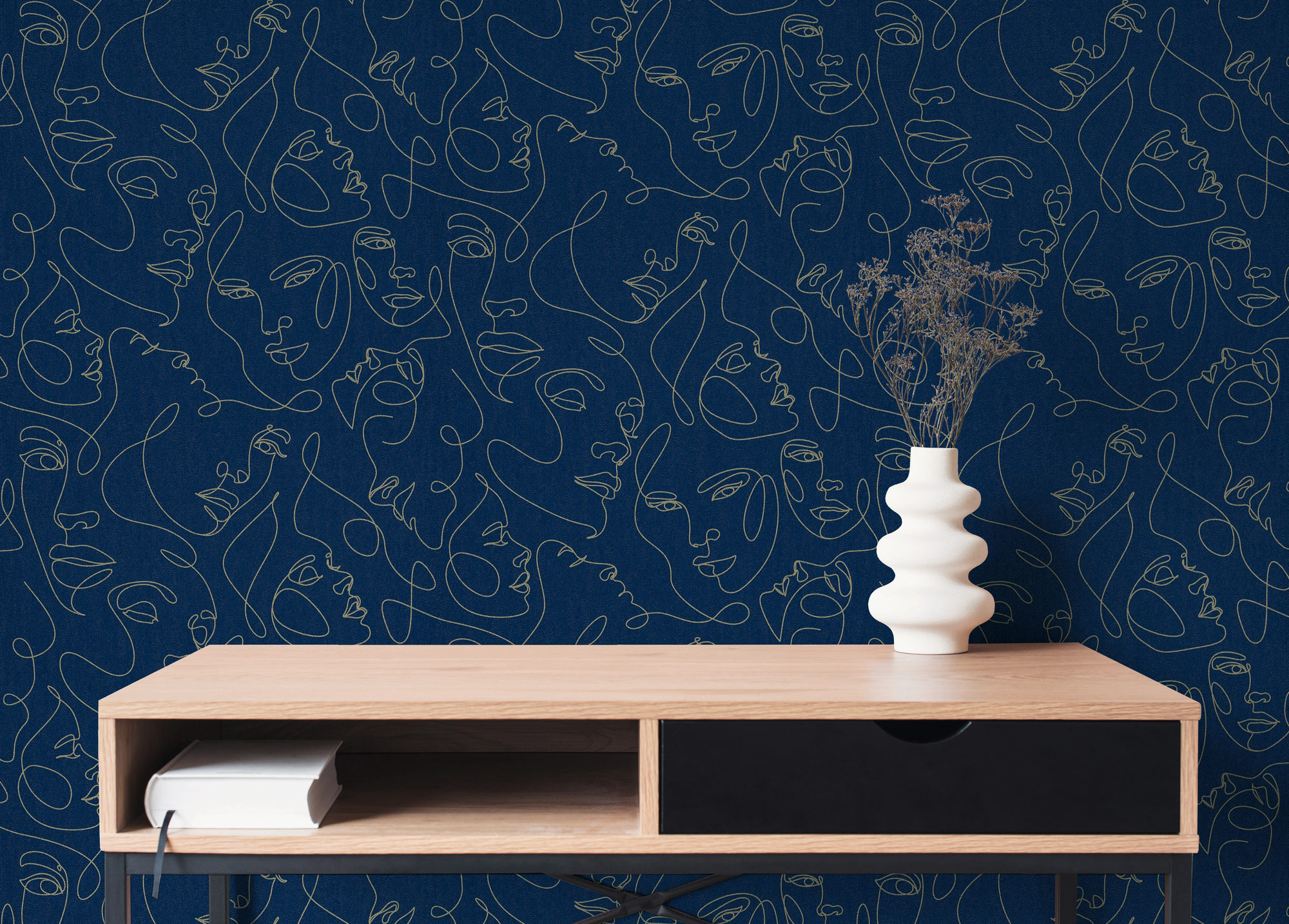 AS Vliestapete PintWalls 3 Modern Blau 791724