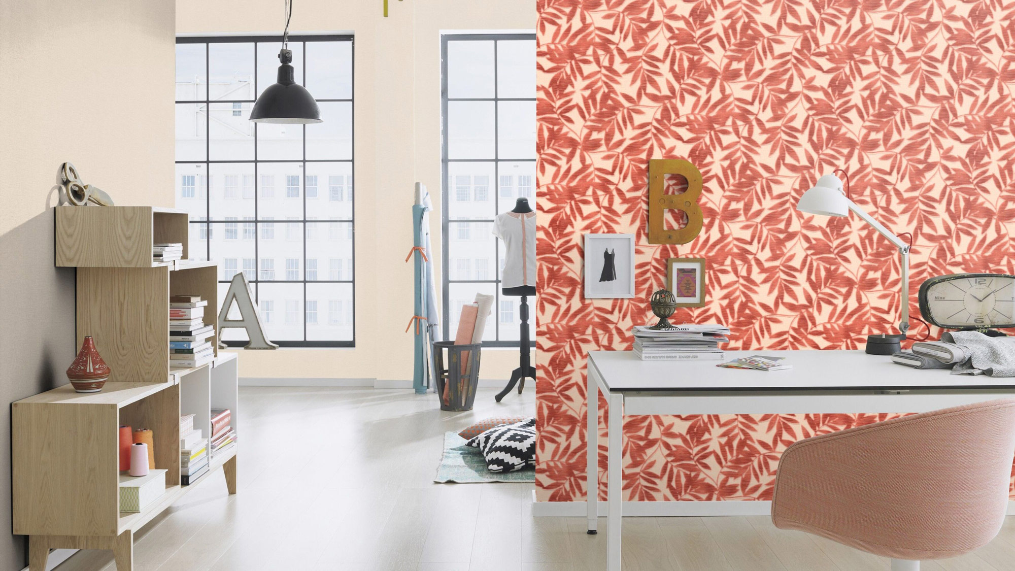 Rasch Vliestapete Country Charme Beige 448559