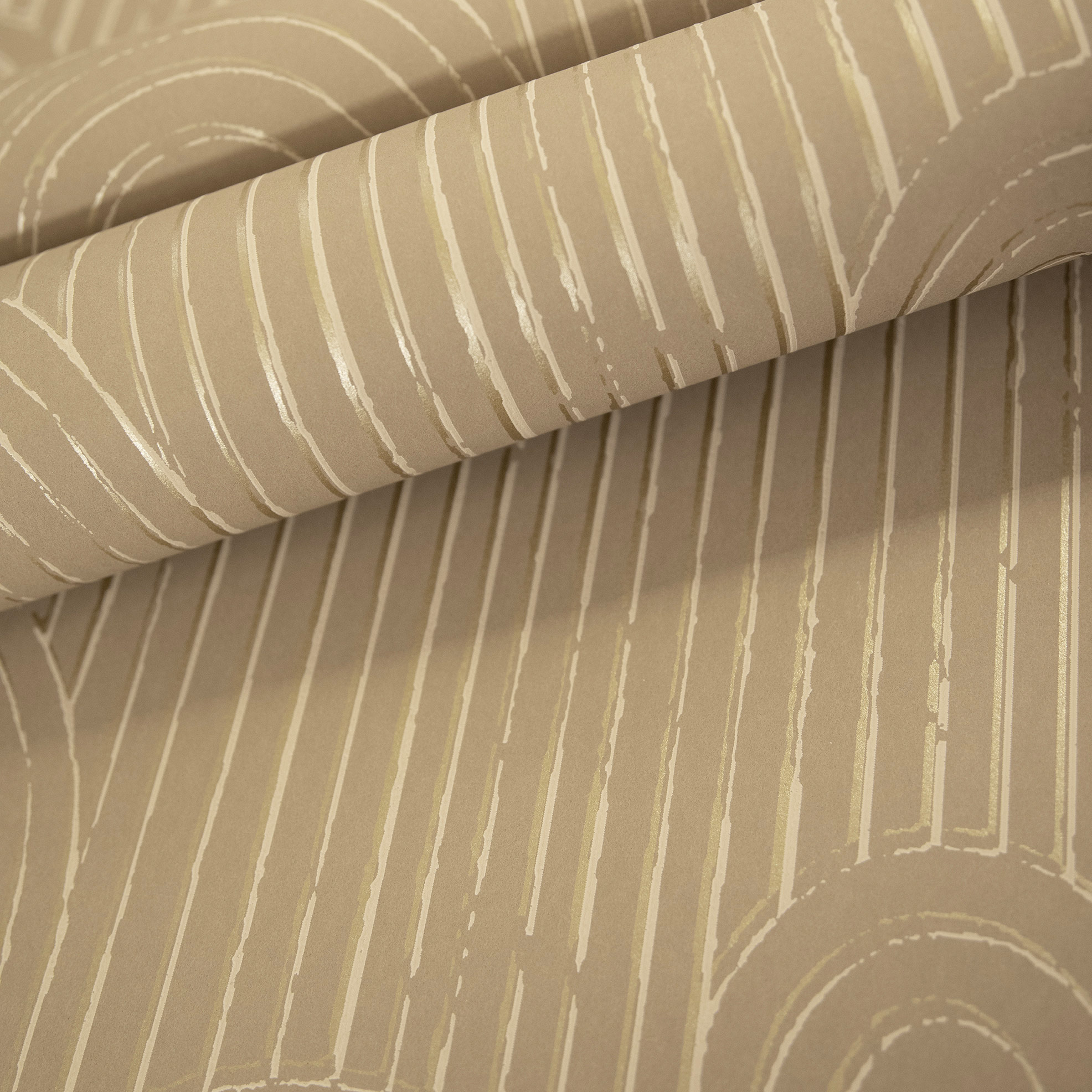 Hohenberger Vliestapete Chalk Colosseo Caramel 65524