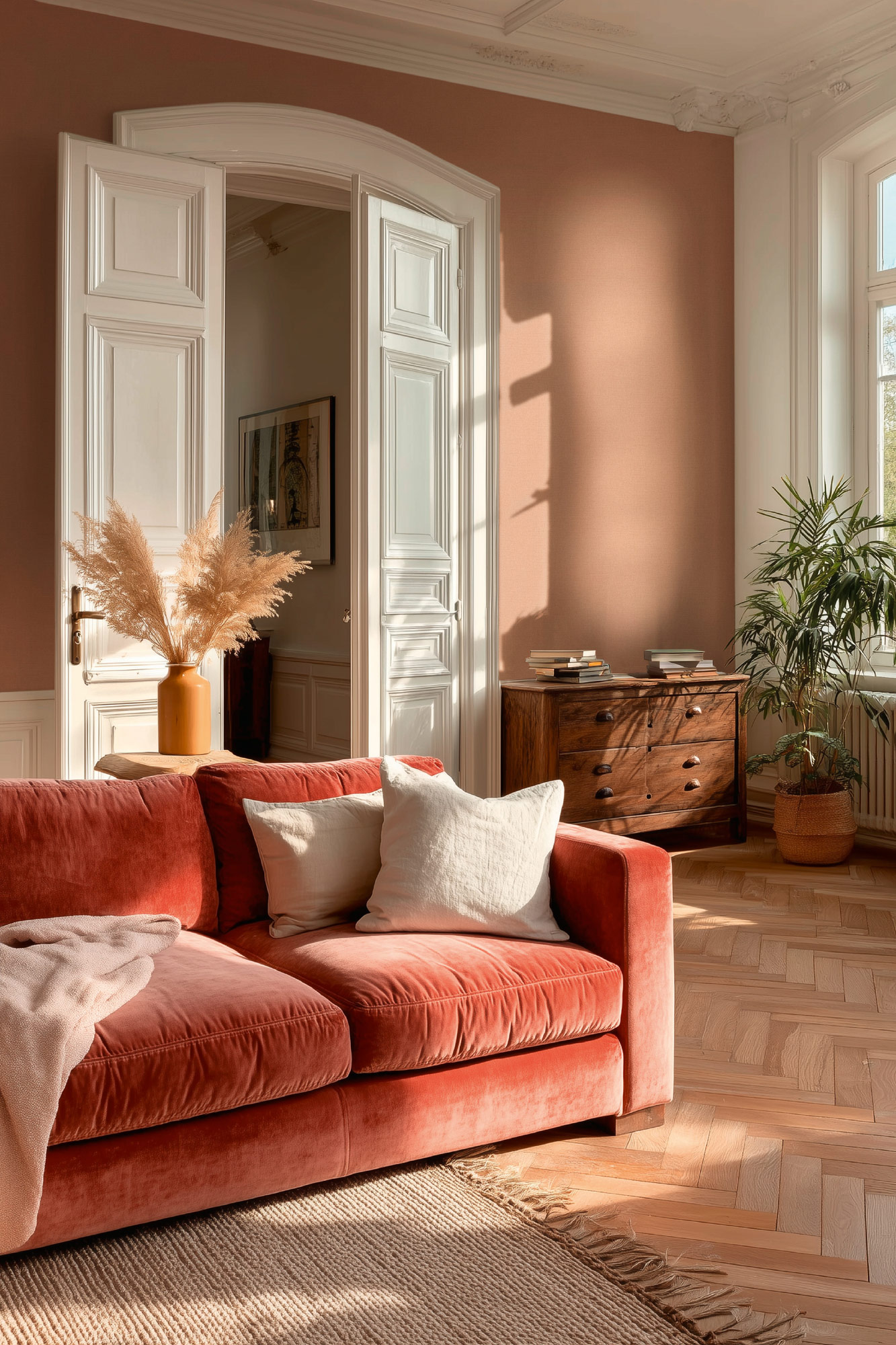 AS Vliestapete MS Vibes & Styles Unitapete Rot 792026