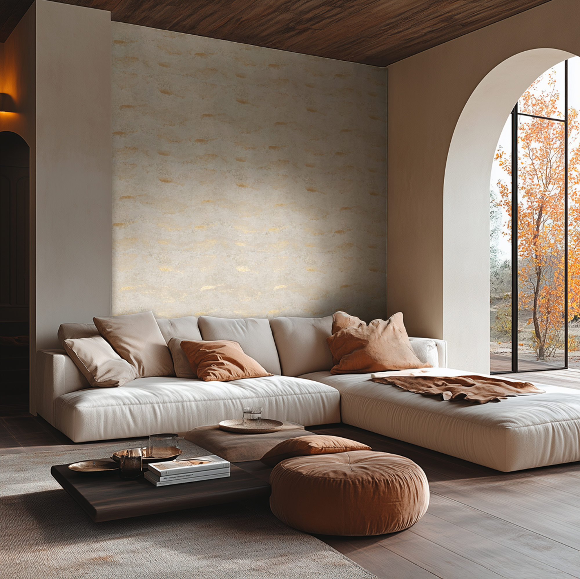 AS Vliestapete MS Hot Spots Abstrakt Creme 786563