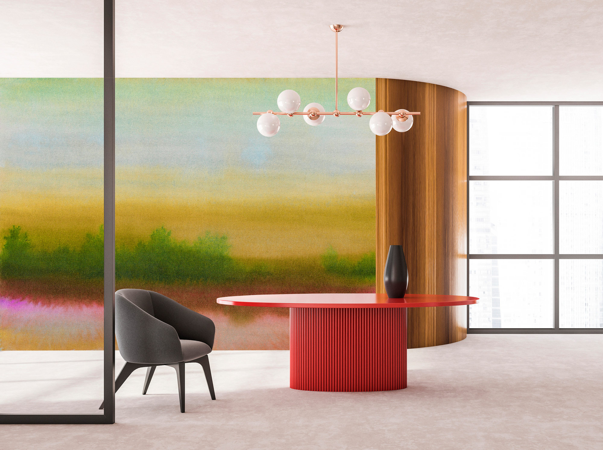 AS Fototapete Walls by Patel 5 Landschaft Grün DD134957