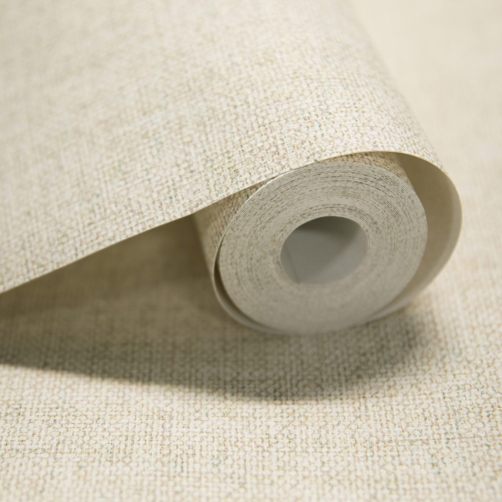 Hohenberger Vliestapete Artist Textile Plain Ivory 27250