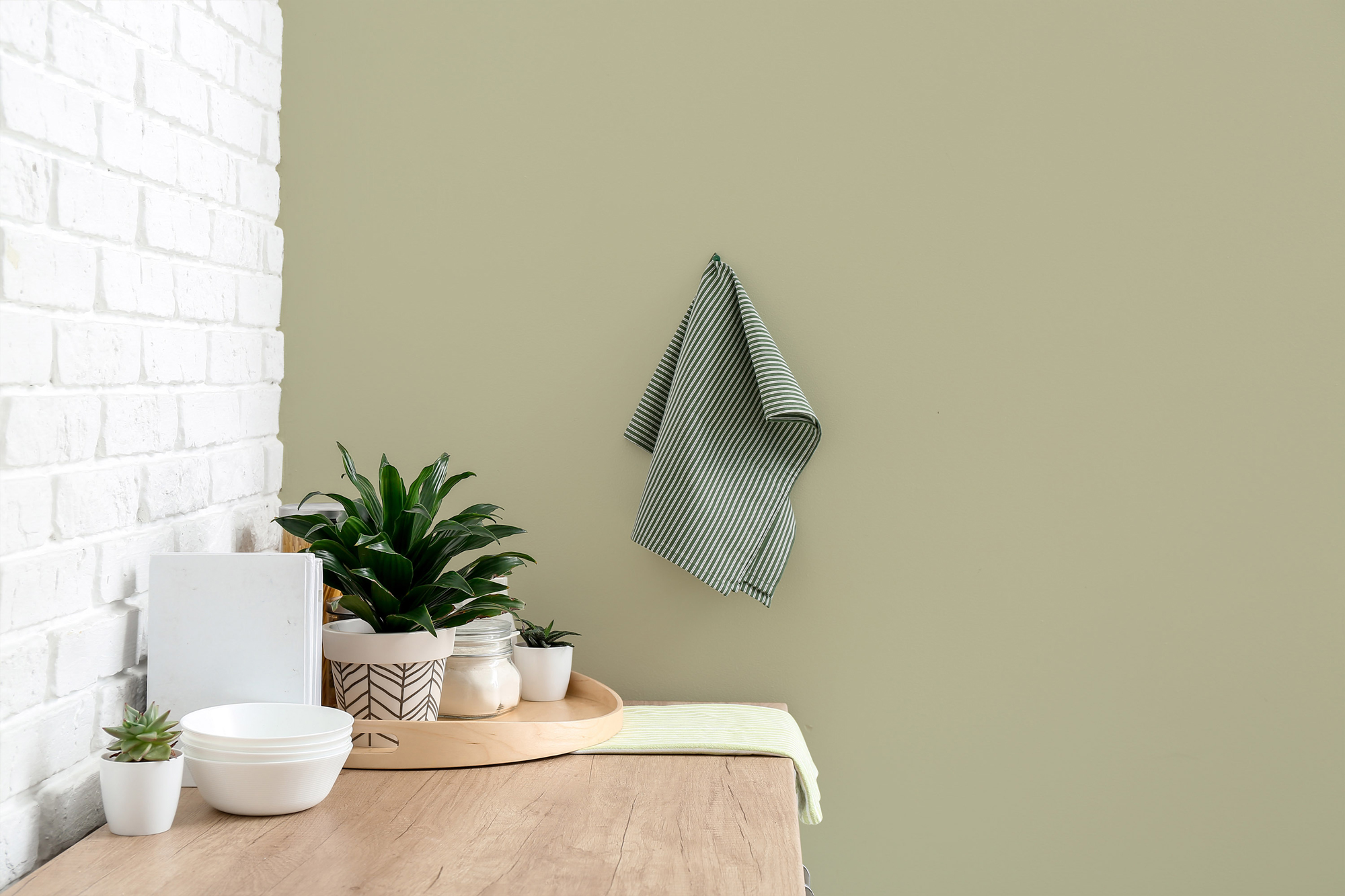 AS Wandfarbe The Color Kitchen TCK4001 Warm Wasabi 2,5 L