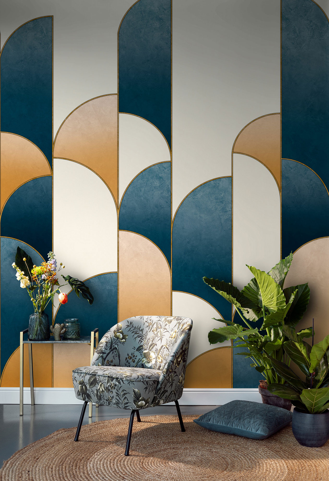 Rasch Fototapete Magic Walls 3D Geometrie Grafik 552164
