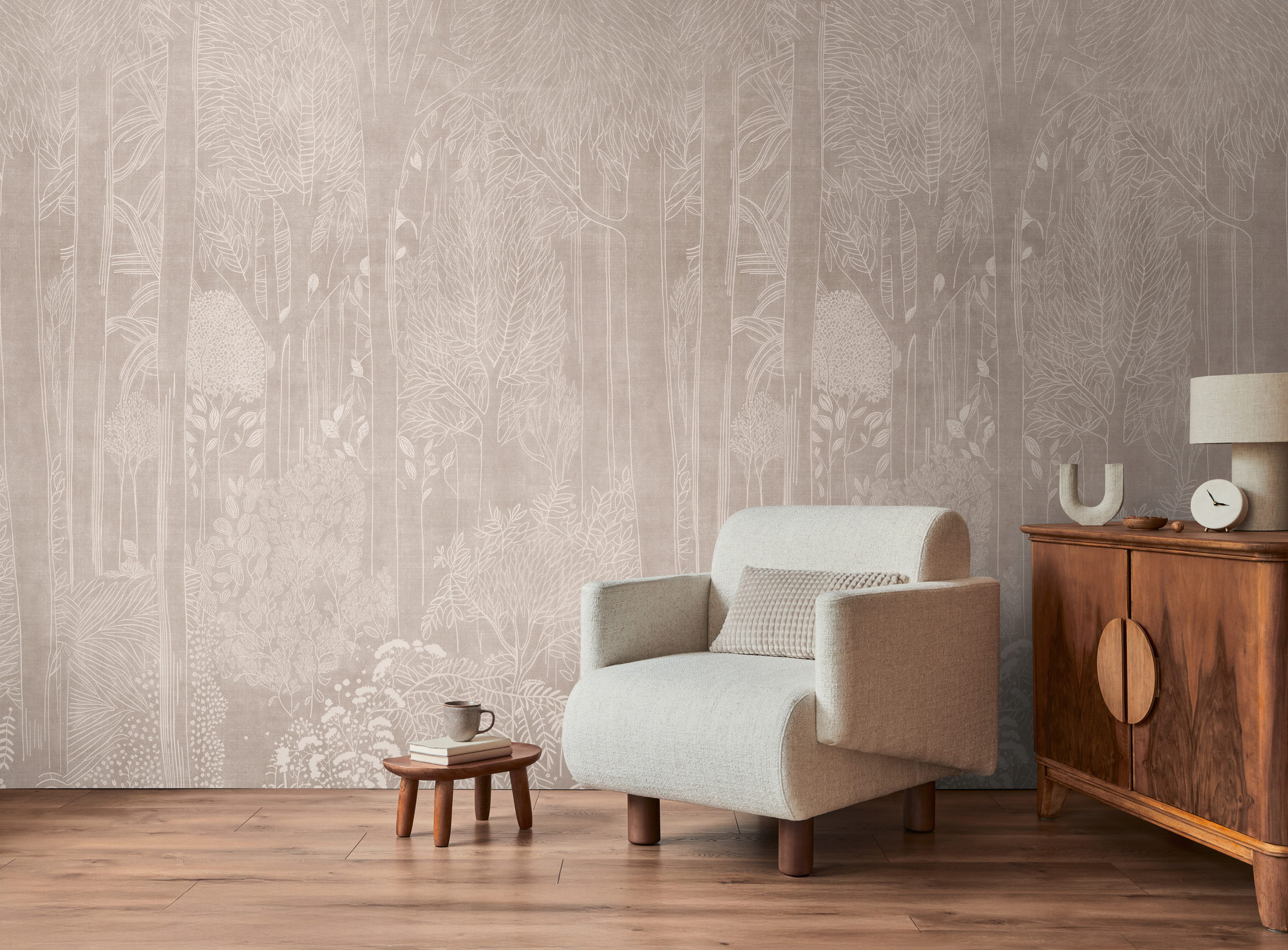 AS Fototapete MS Vibes & Styles Bäume Beige 792161