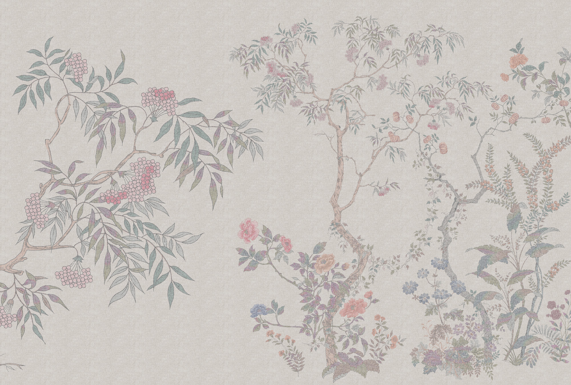 AS Fototapete Walls by Patel 5 Bäume Grau DD134777