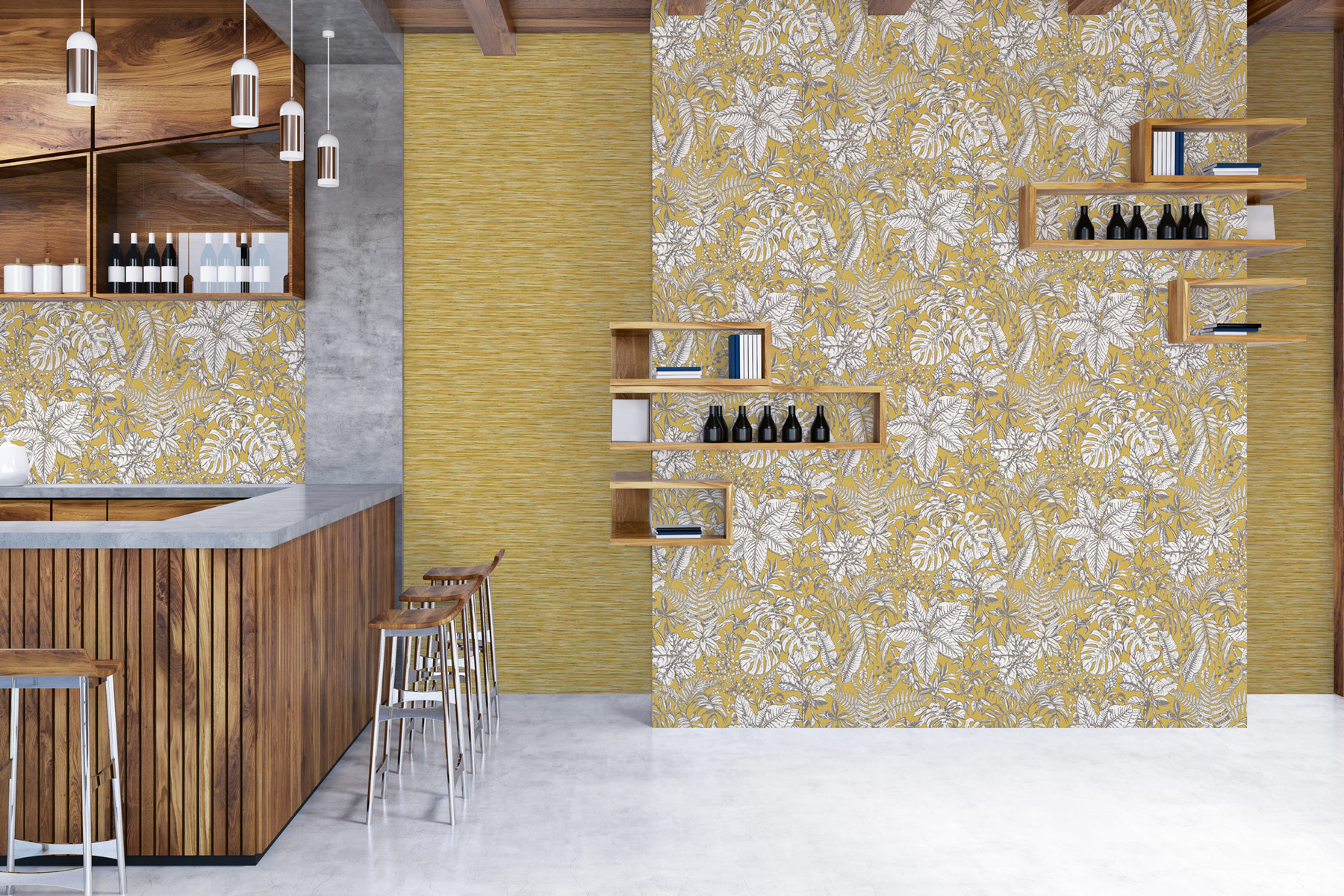 AS Vliestapete Daniel Hechter 6 Designertapete gelb 375252