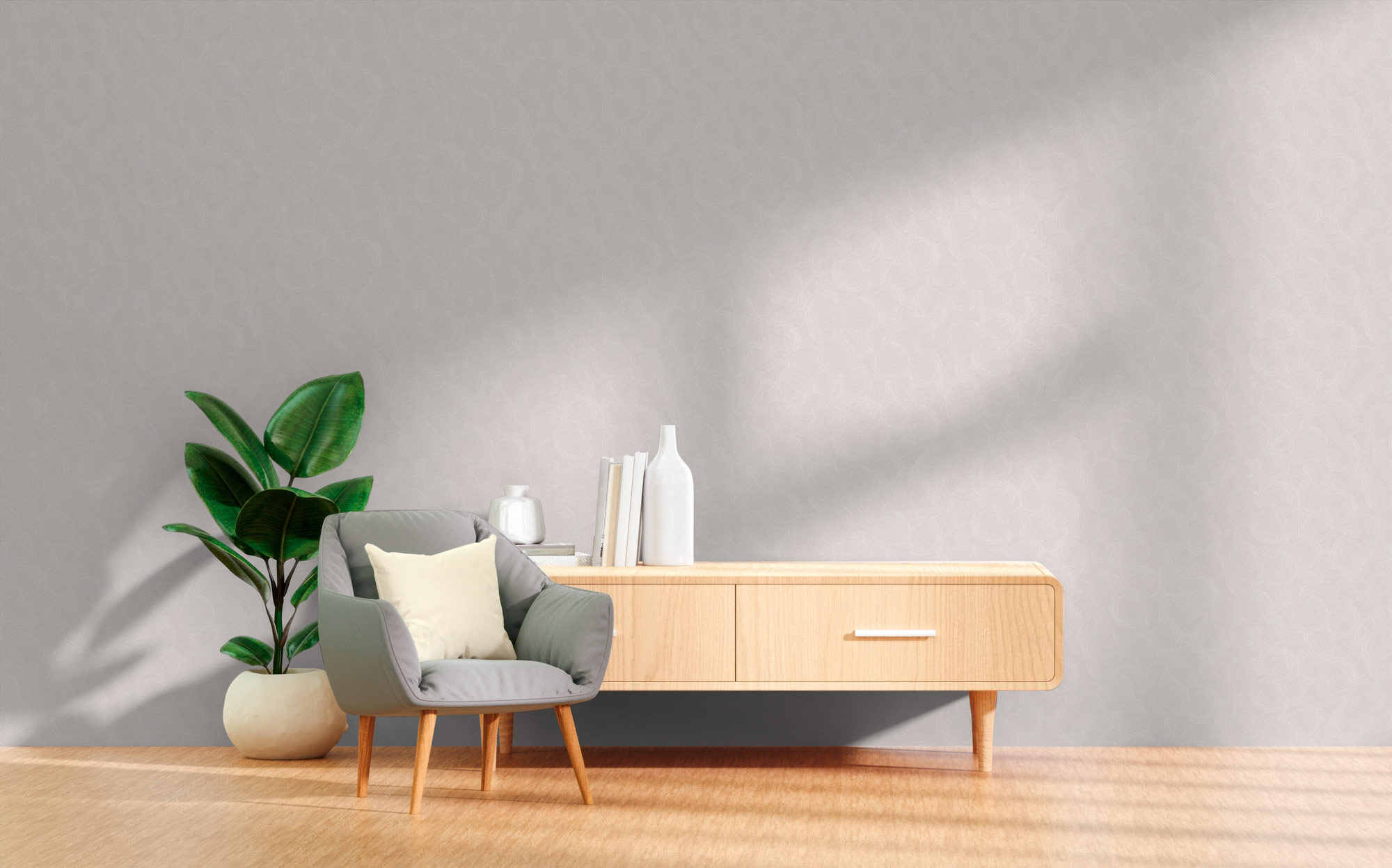 AS Vliestapete Hygge 3 Natur Creme 790936