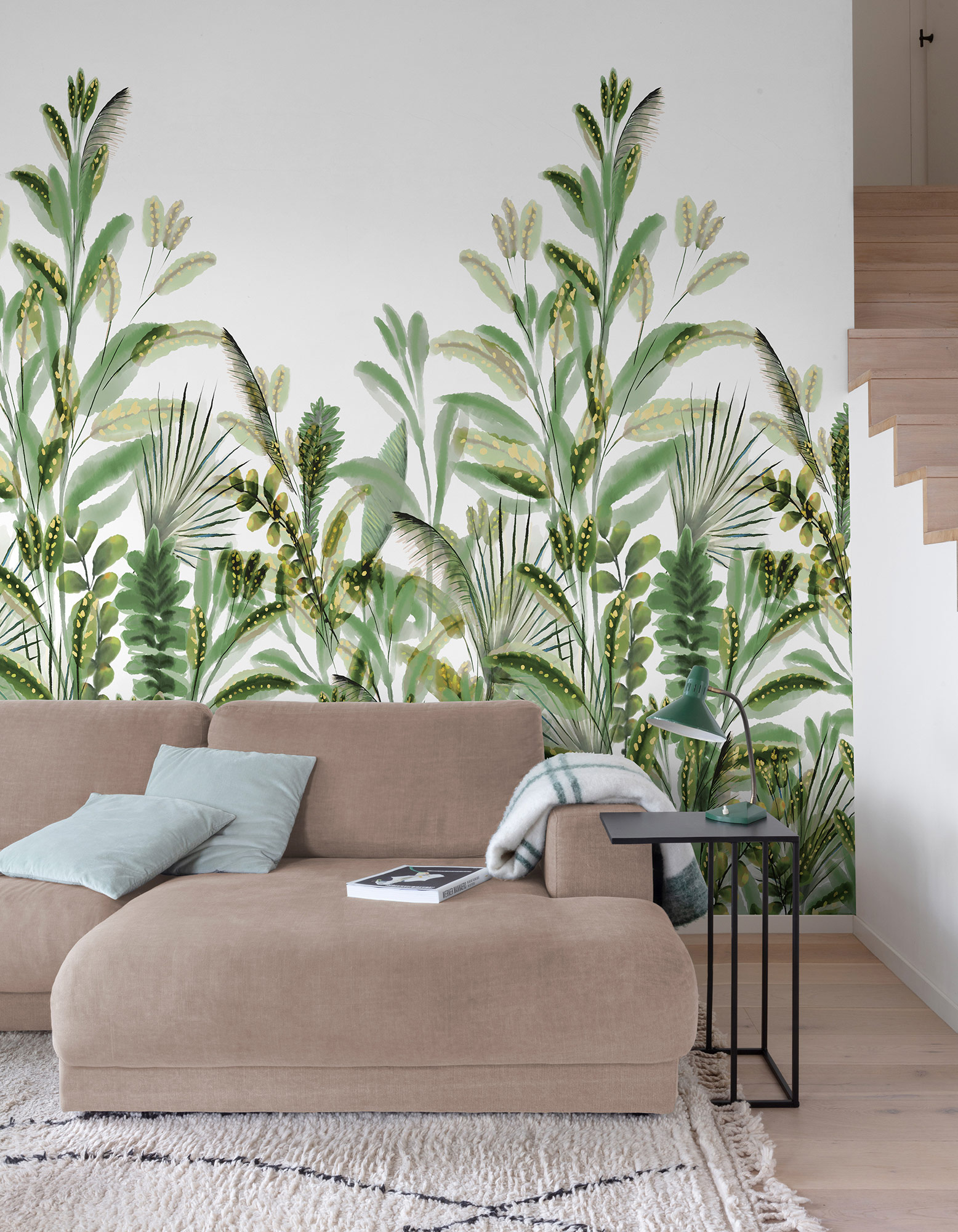 Grandeco Wandbild Eine Rolle ein Motiv 2 Pflanzen A59502