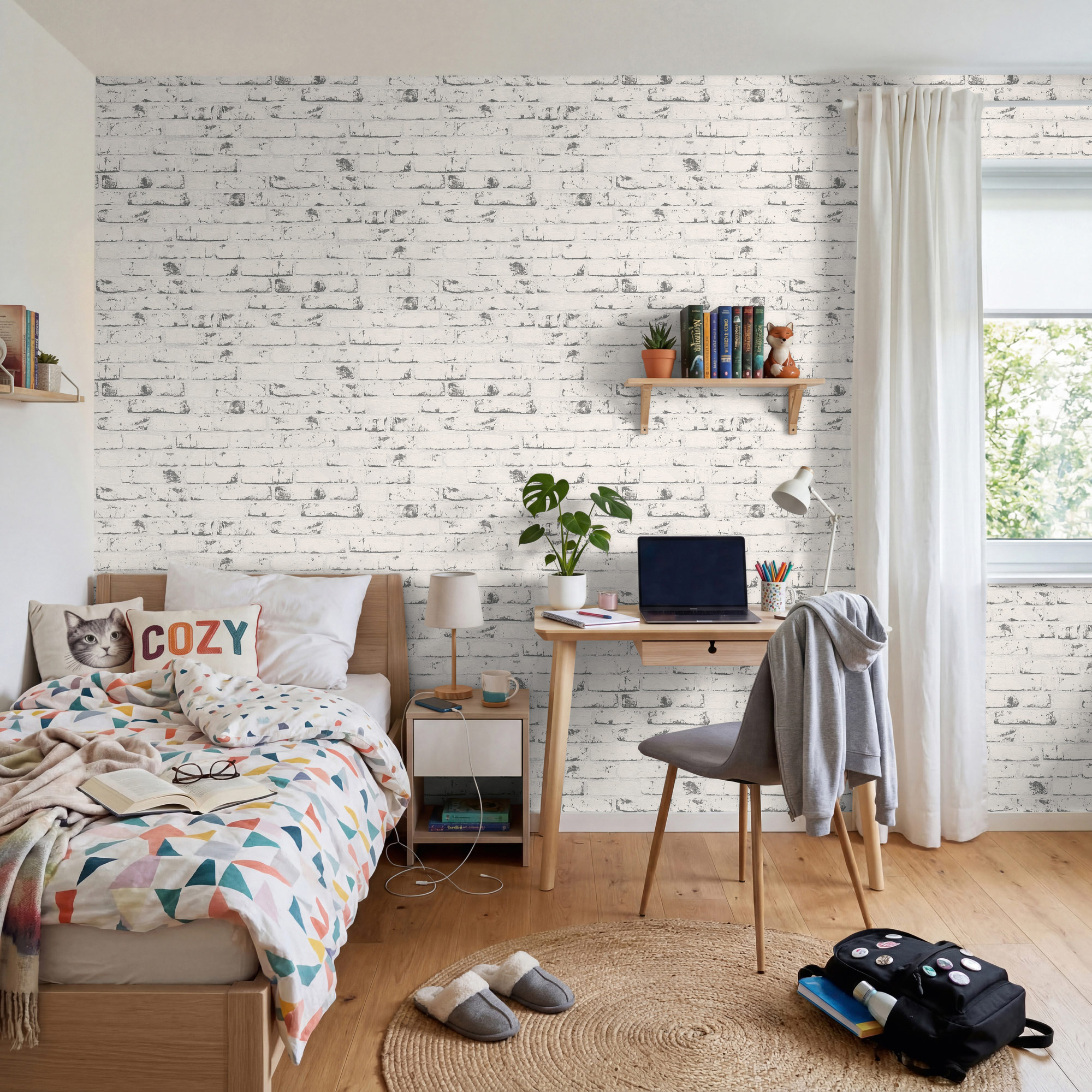 AS Vliestapete Casual Living Grau Steintapete 907837