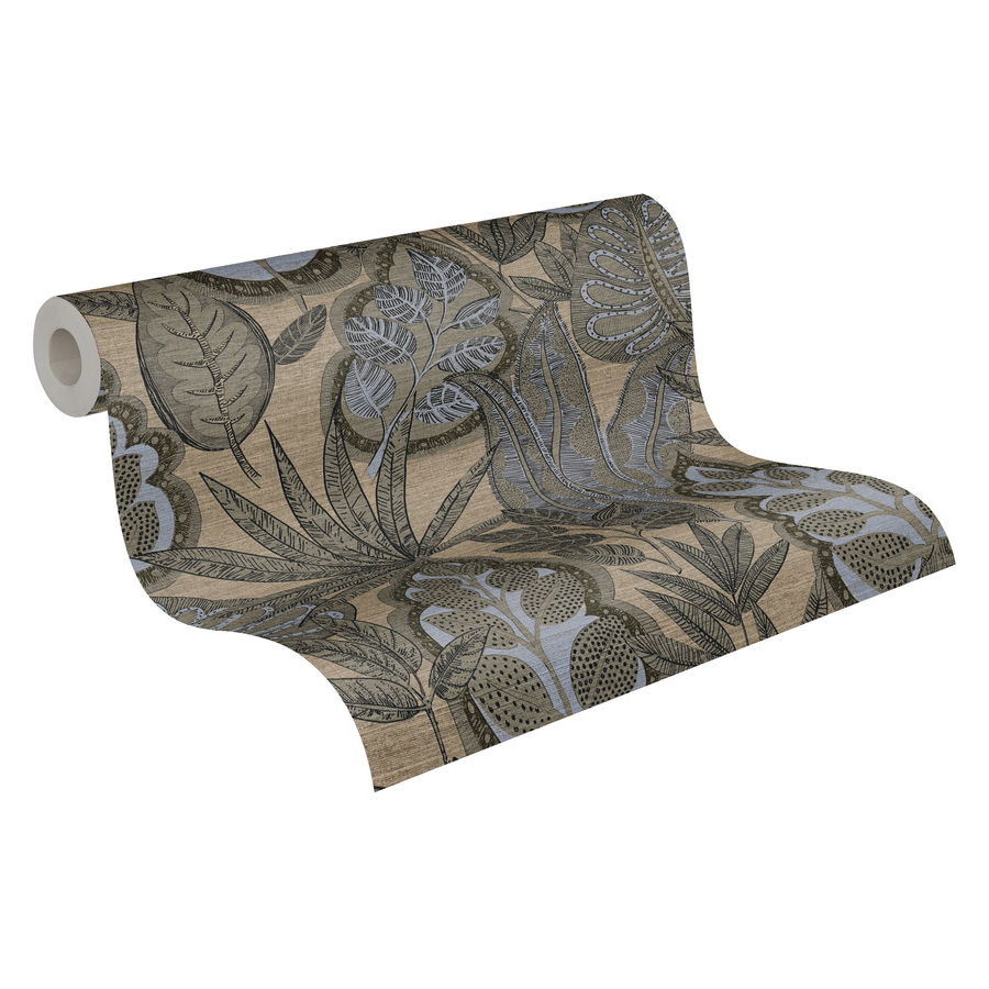 Livingwalls Vliestapete Famous Garden Blätter Floral 393465