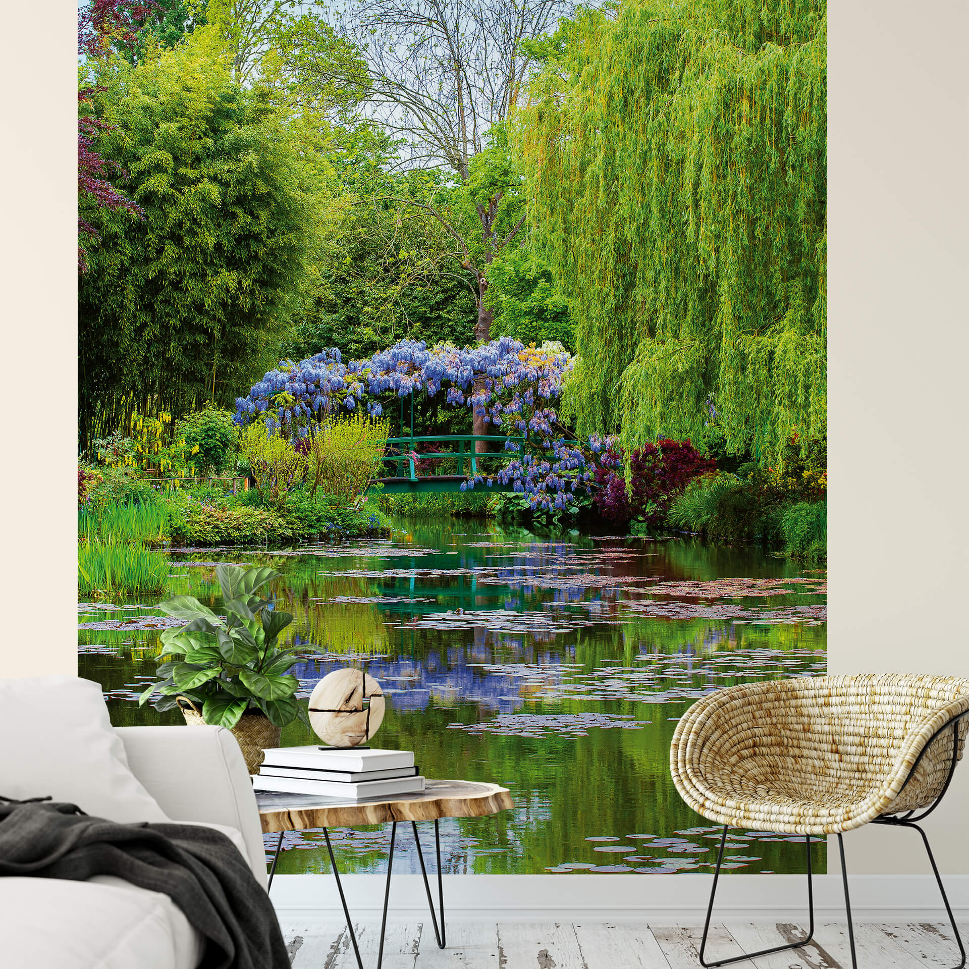 AS Fototapete Designwalls 2.0 Monet’s Garden In France DD119