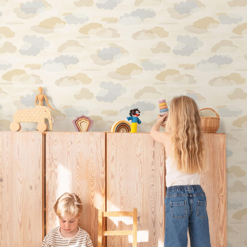 Grandeco Vliestapete Little Dreamers beige LD2019