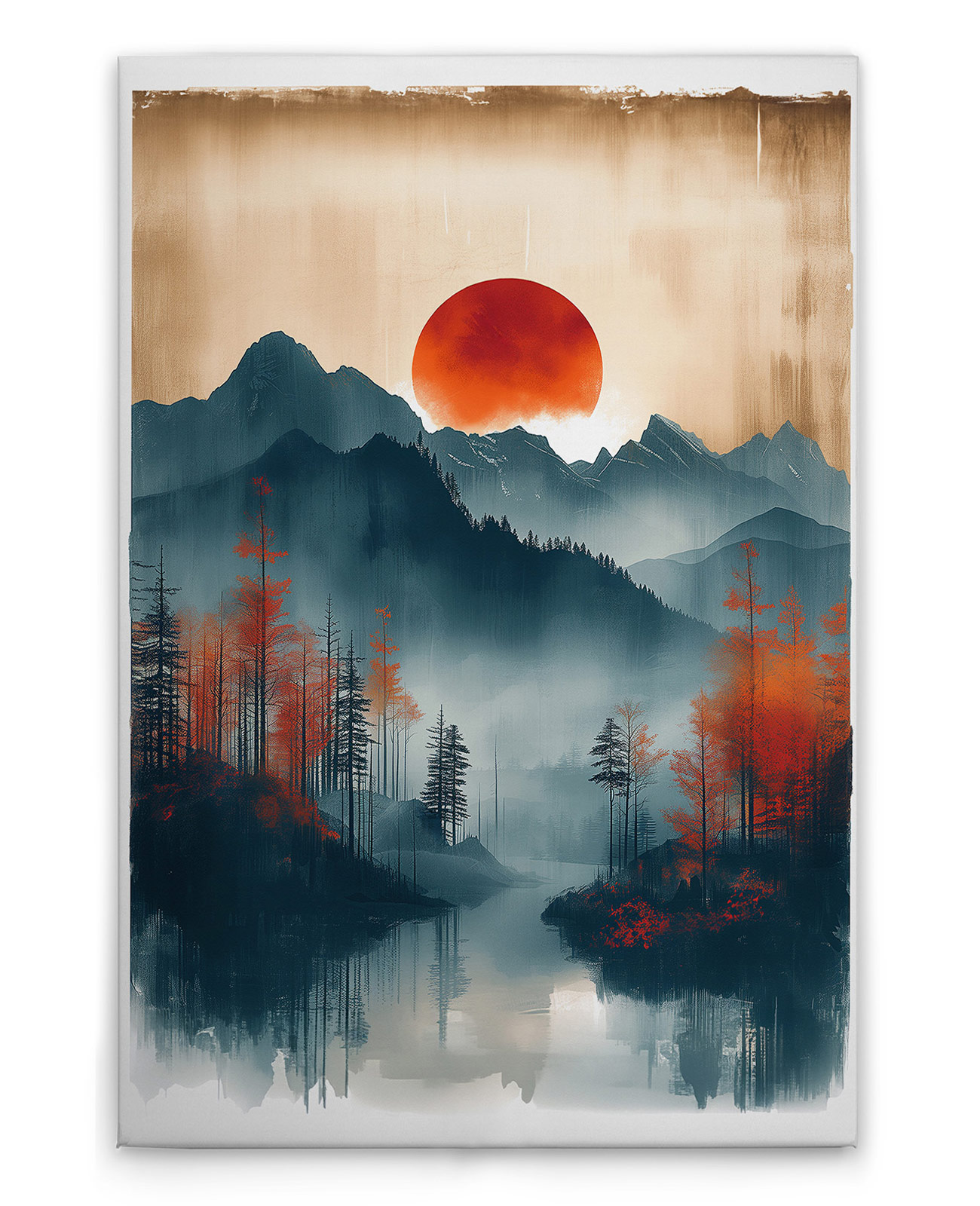 AS Leinwandbild Indian Summer Sunset DD133251