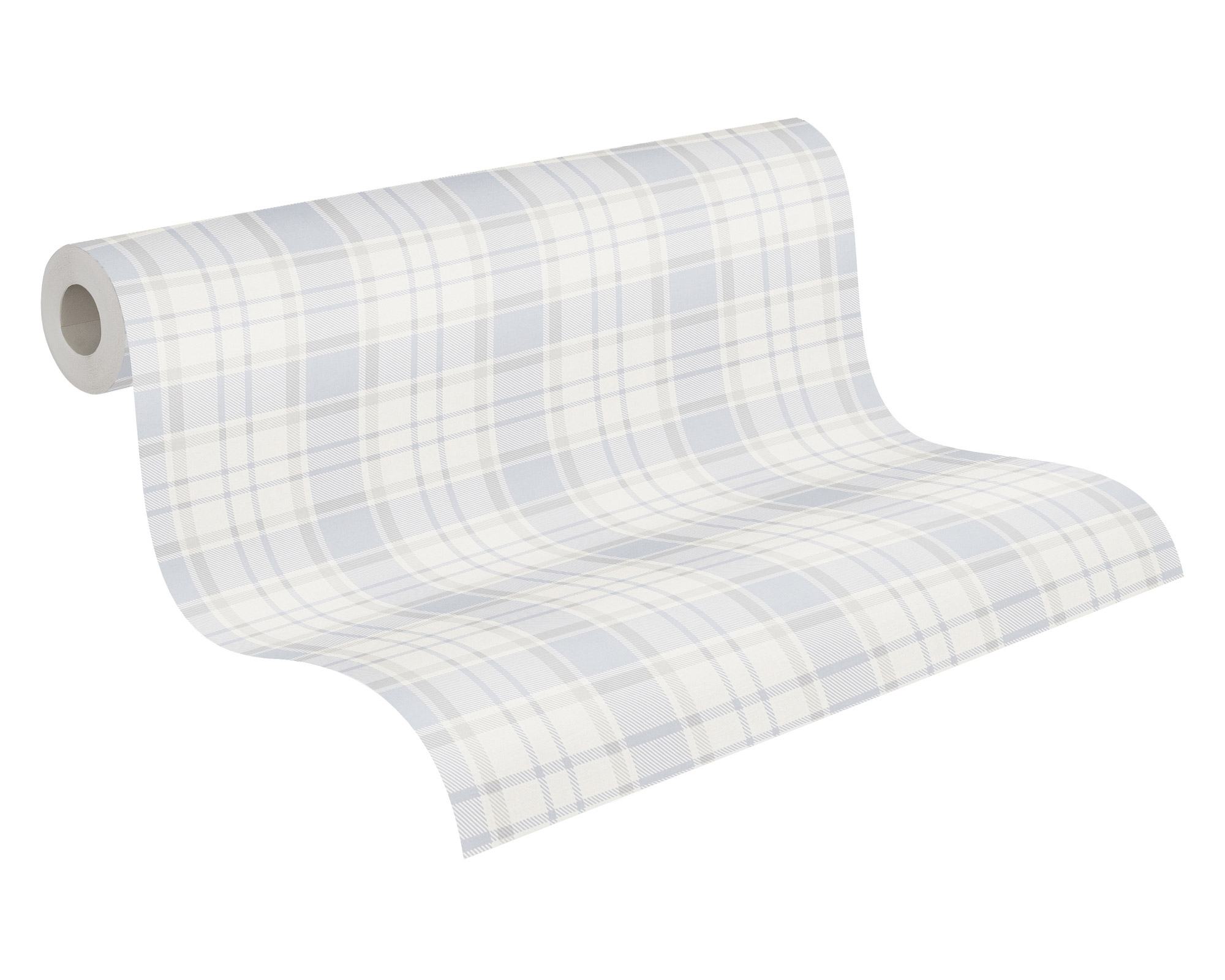 AS Vliestapete Maison Charme Kariert rosa 390722