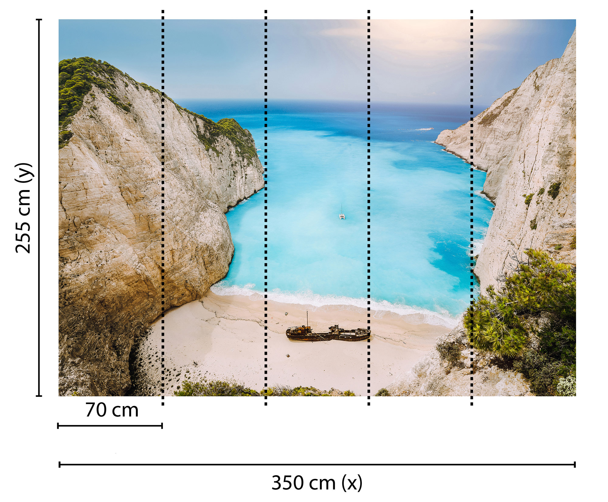 AS Fototapete Designwalls GreekBay DD118660