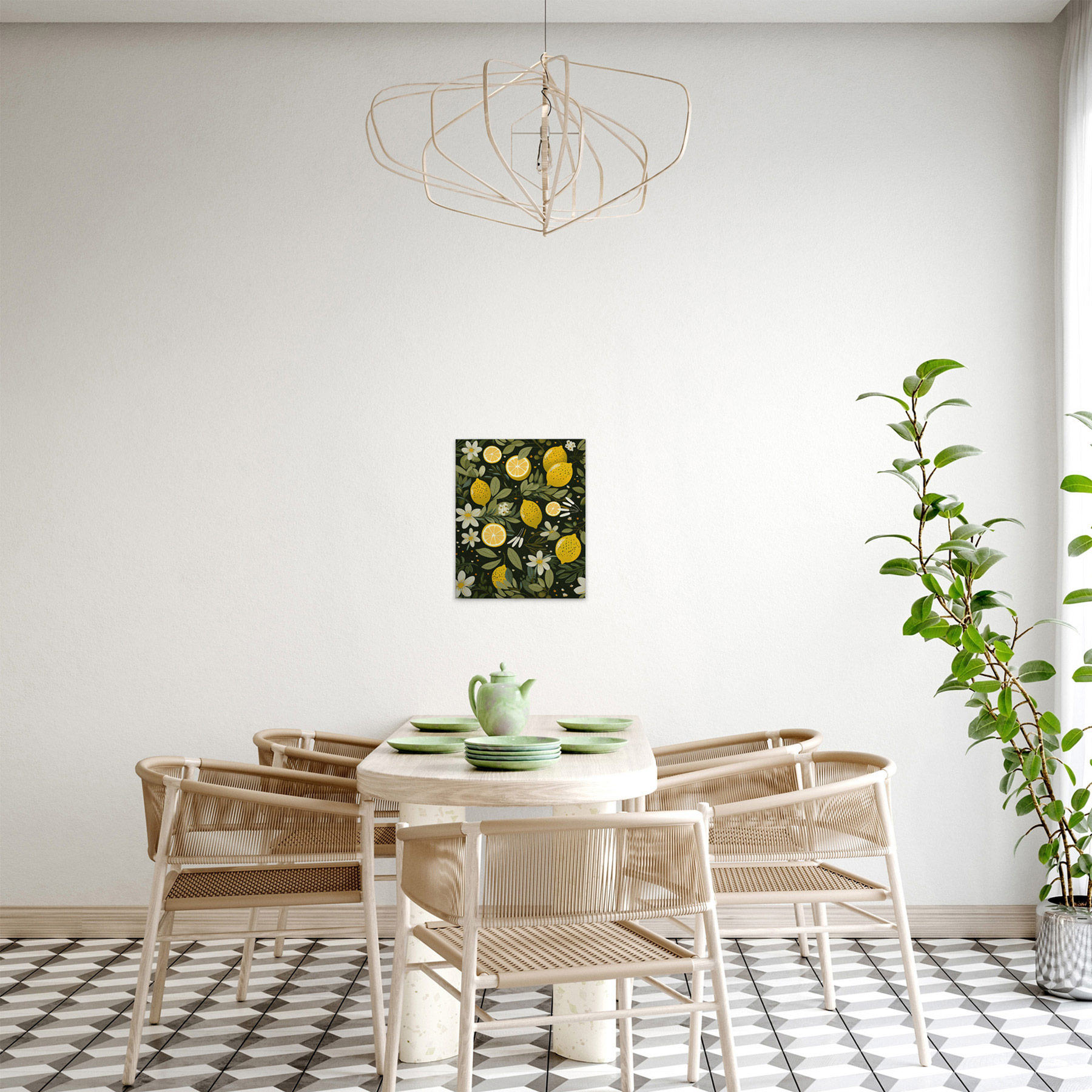 AS Leinwandbild Lemons Dark DD132963