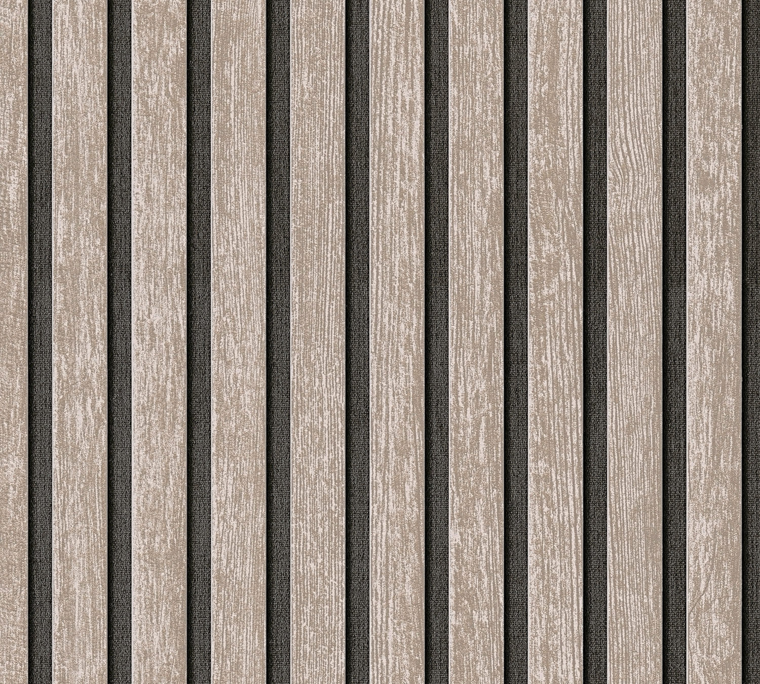 AS Vliestapete Attractive 3 Holzpaneele Beige 790414