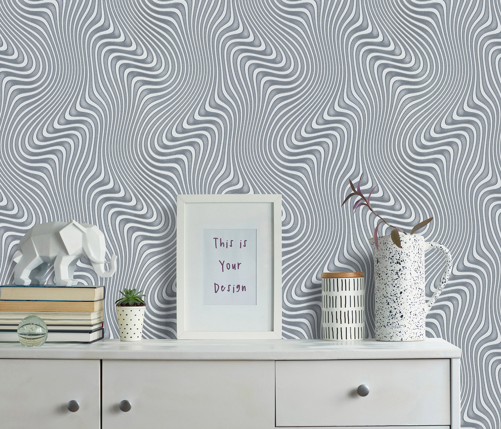 Erismann Vliestapete GMK Fashion for Walls 2 silber 1014629