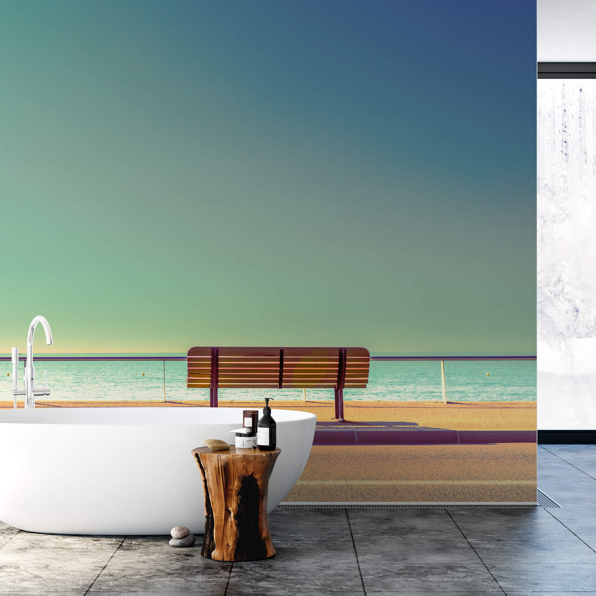 AS Fototapete Designwalls 2.0 Bench and Sea DD118957