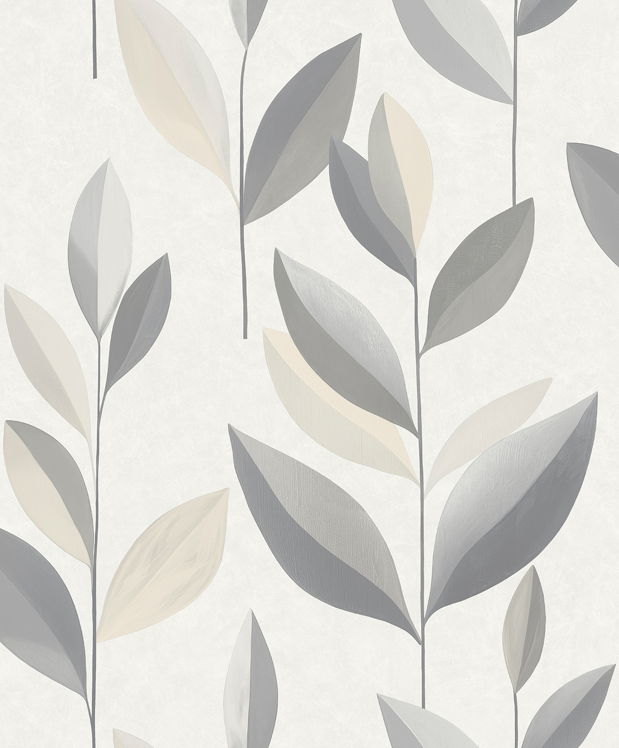 Decoprint Vliestapete Serenity Glatte Blätter SY27550