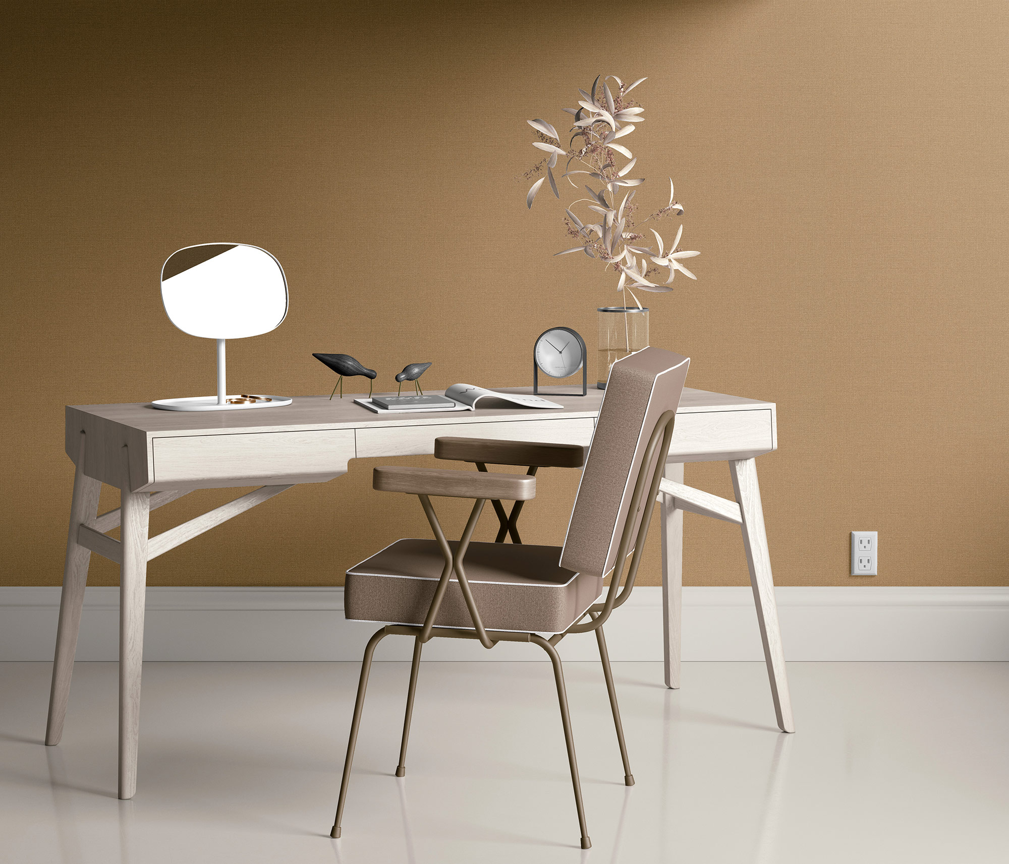 Erismann Vliestapete Elle 4 gold 1044430