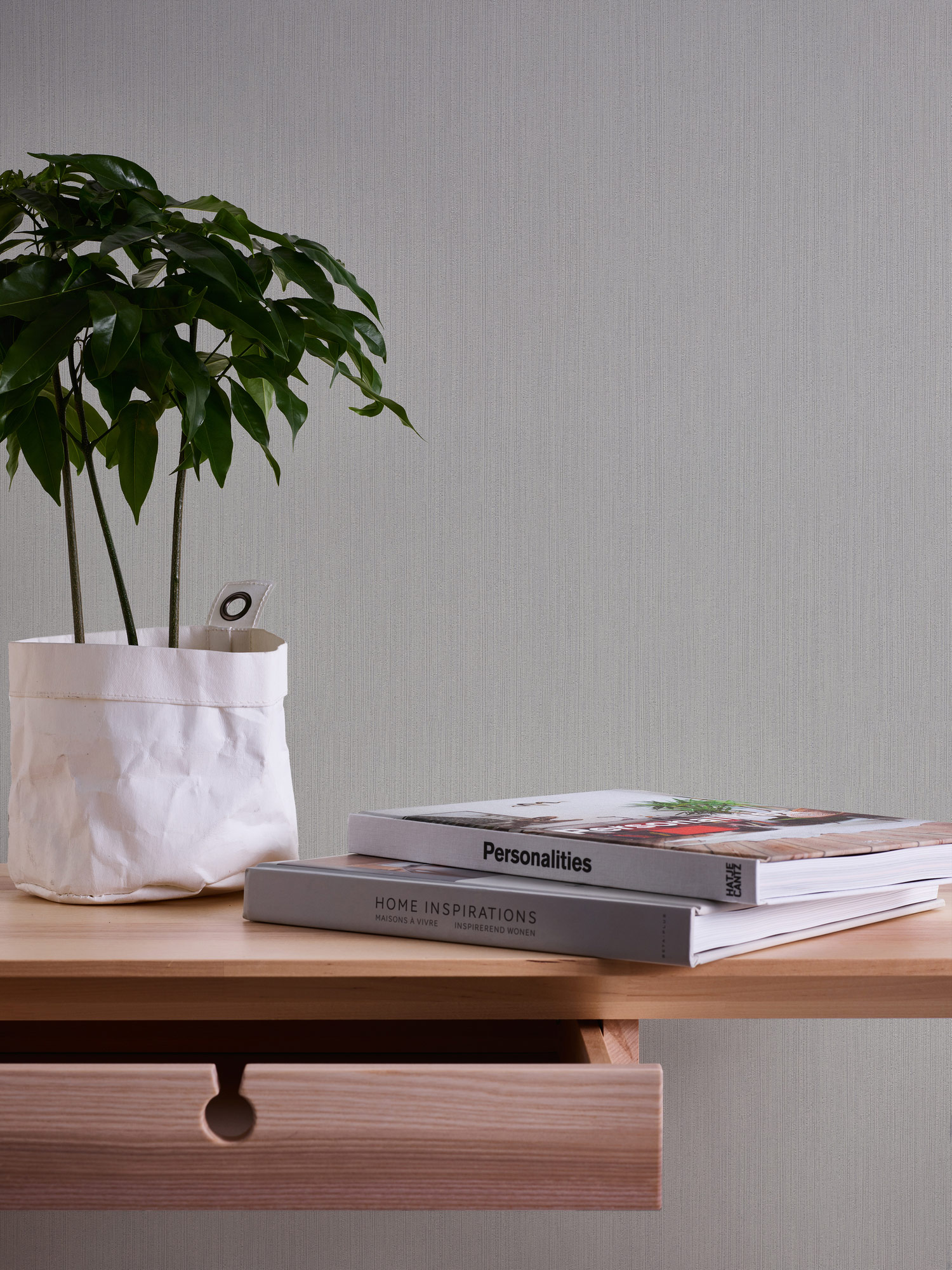 AS Vliestapete Casual Living Grau Unitapete 937901