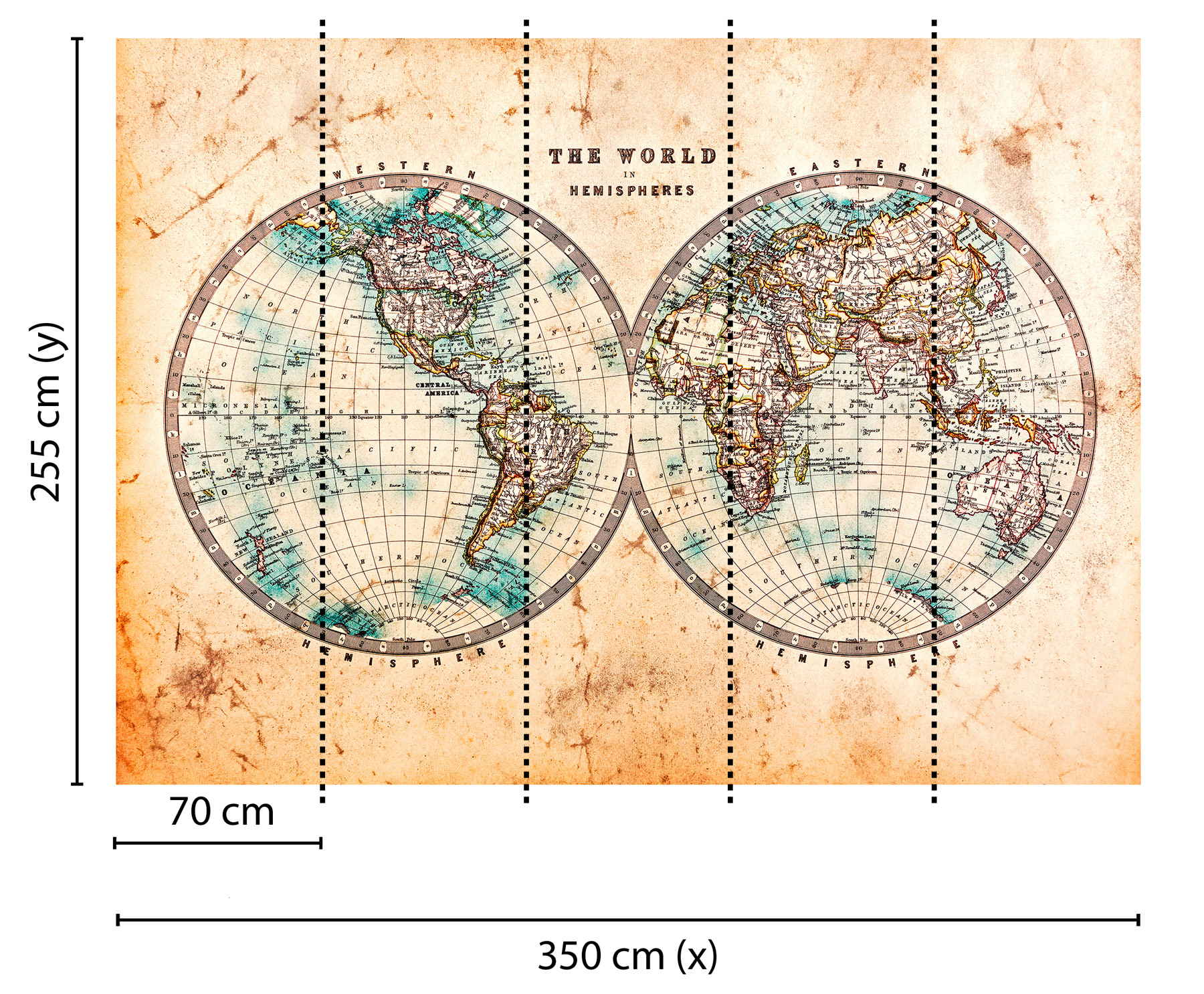 AS Fototapete Designwalls Hemispheres DD118702