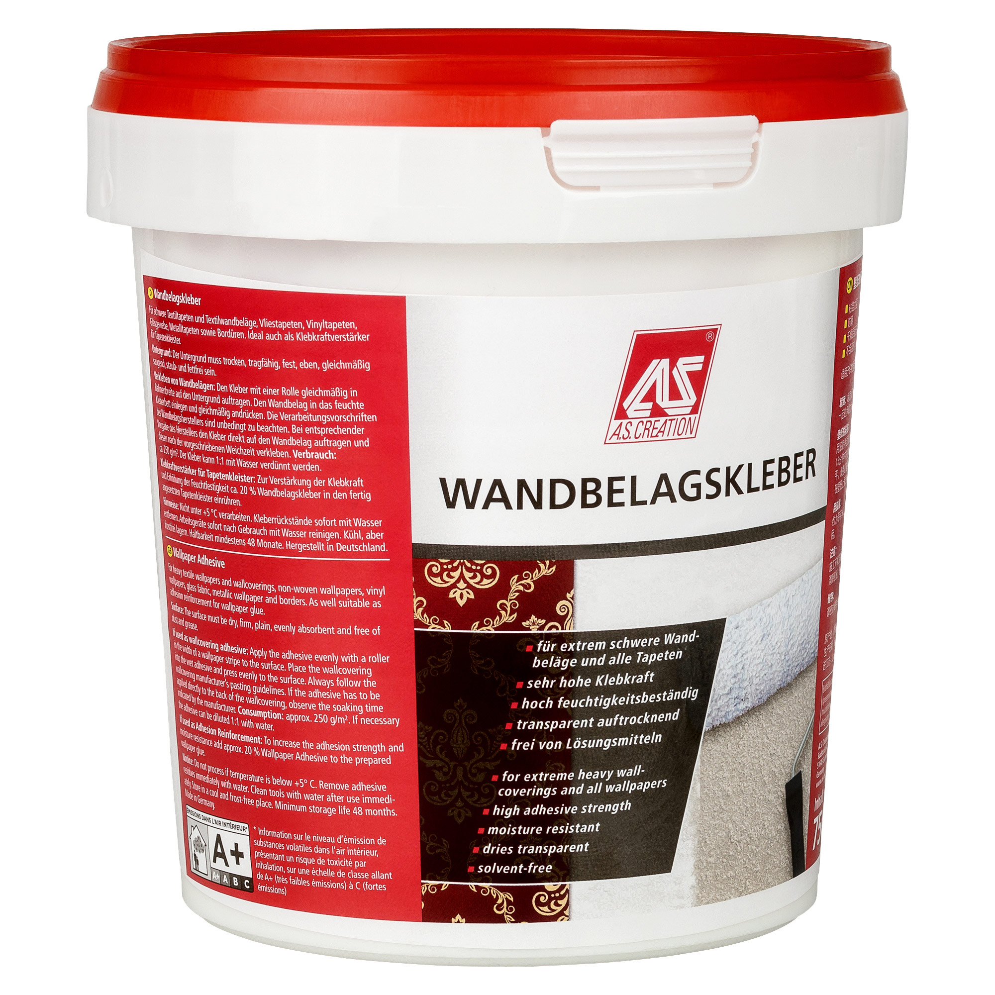 AS Wandbelagskleber Tapetenkleister | 0,75 kg