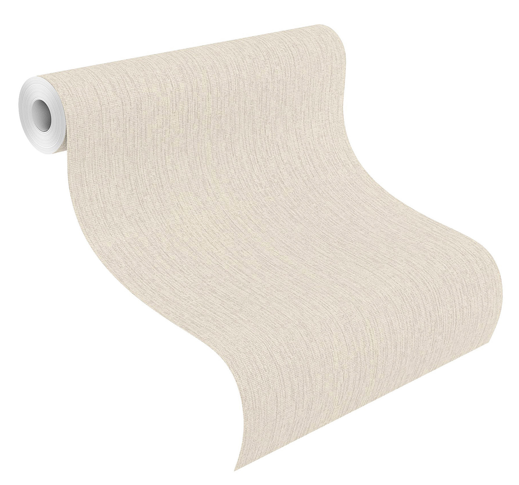 Rasch Vliestapete Florentine 3 Uni Leinen Stoff 484229