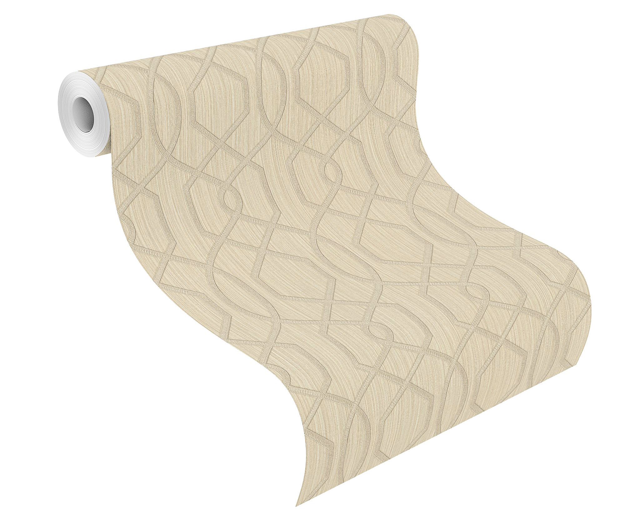 Rasch Vliestapete Saphira Ornamente beige/creme 420739