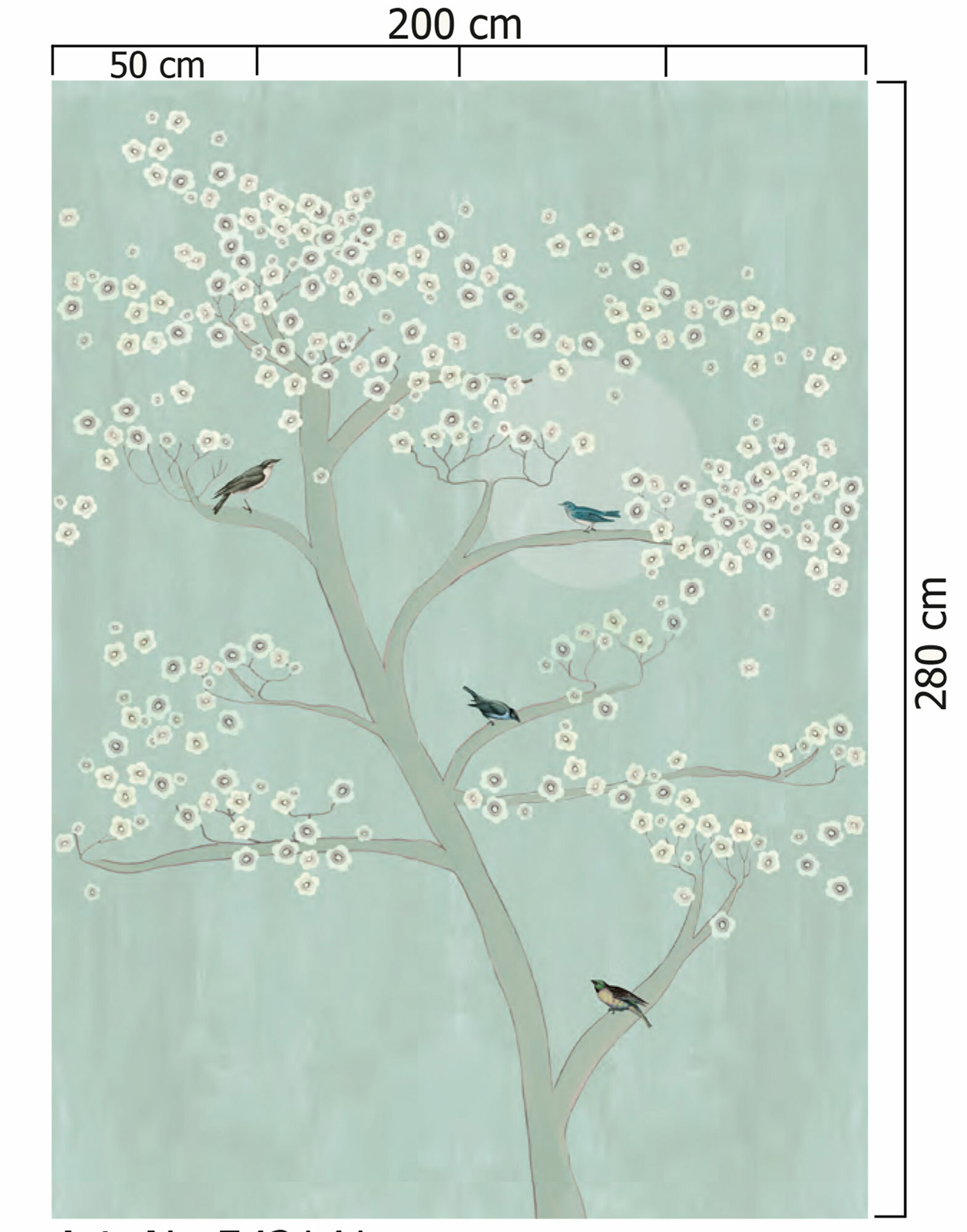 Rasch Fototapete Magic Walls Baum Blüten Japan 542141