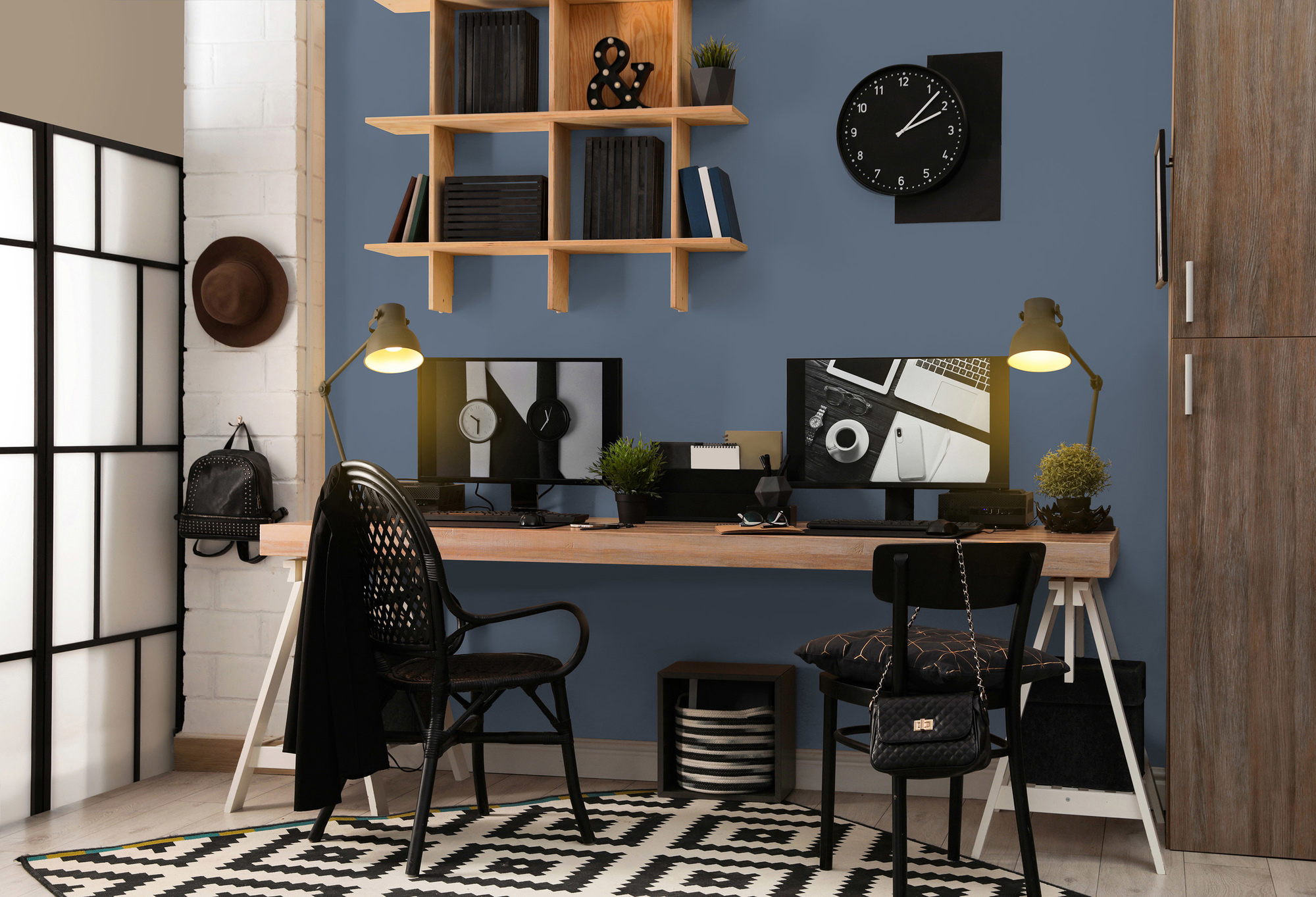 AS Premium Innenwandfarbe Puro c3007 ocean blue 1 L