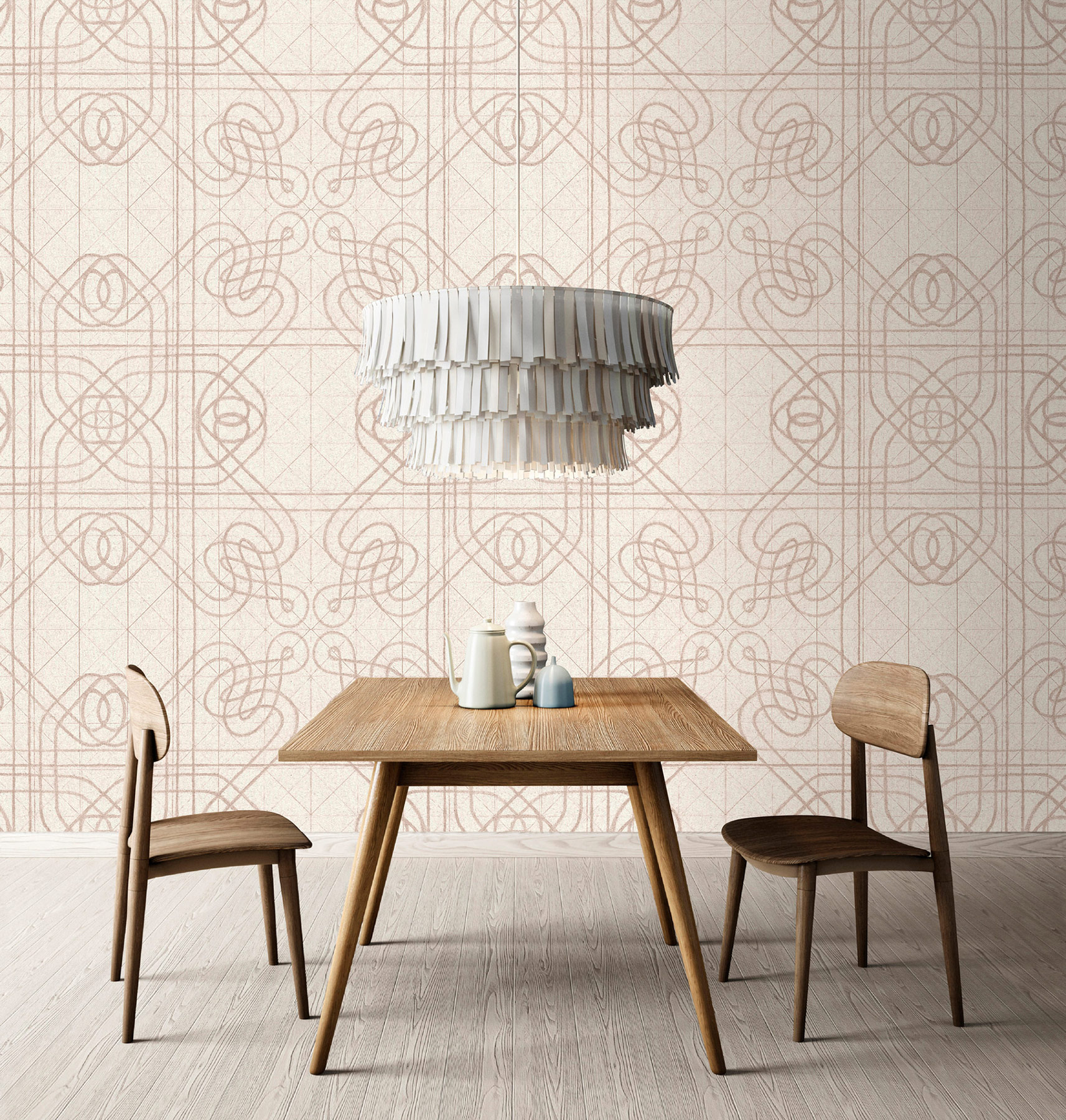 AS Fototapete Walls by Patel 5 Linien Beige DD134459