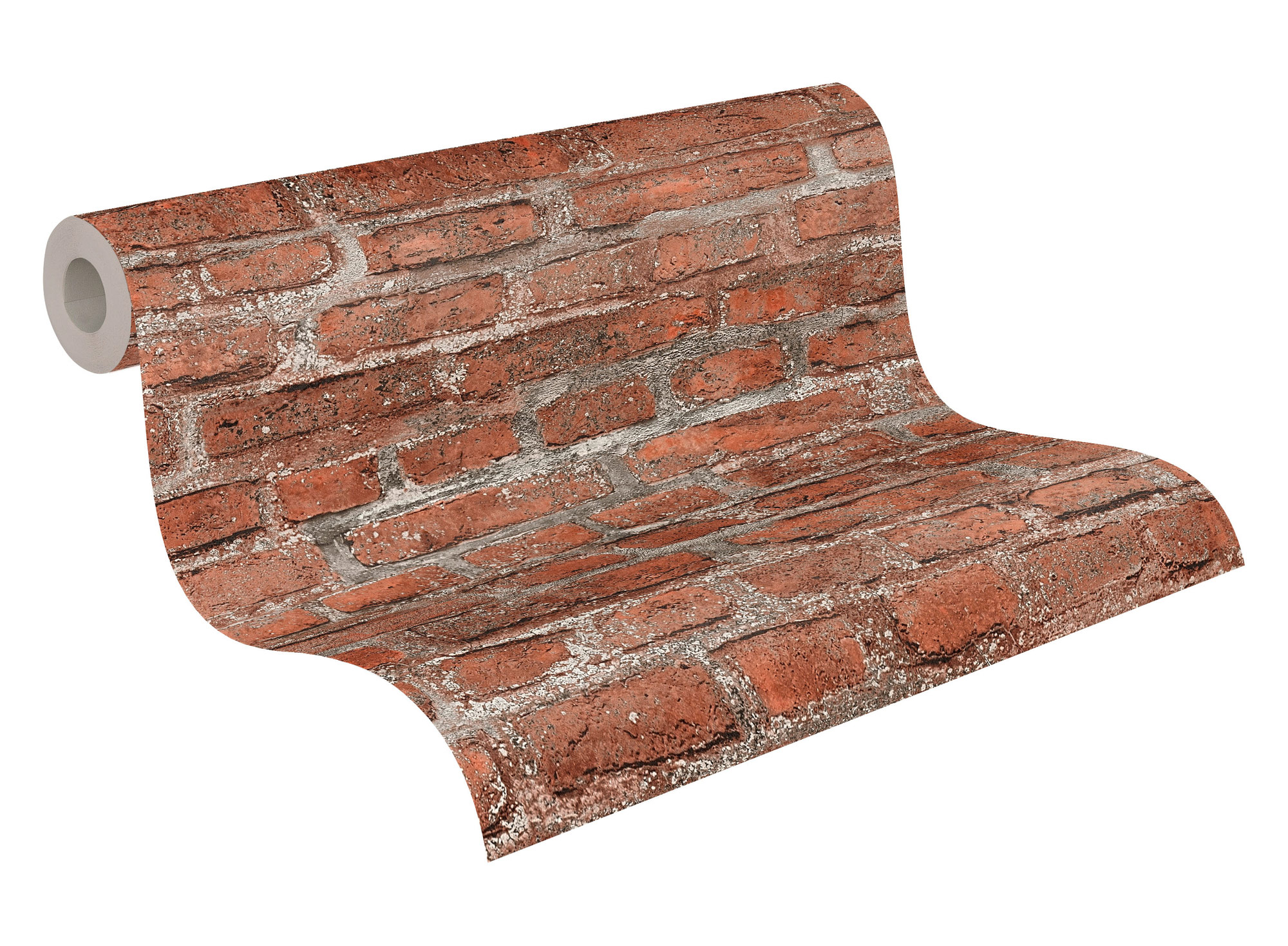 AS Vliestapete Elements 2 Steintapete Rot Mauer 361392