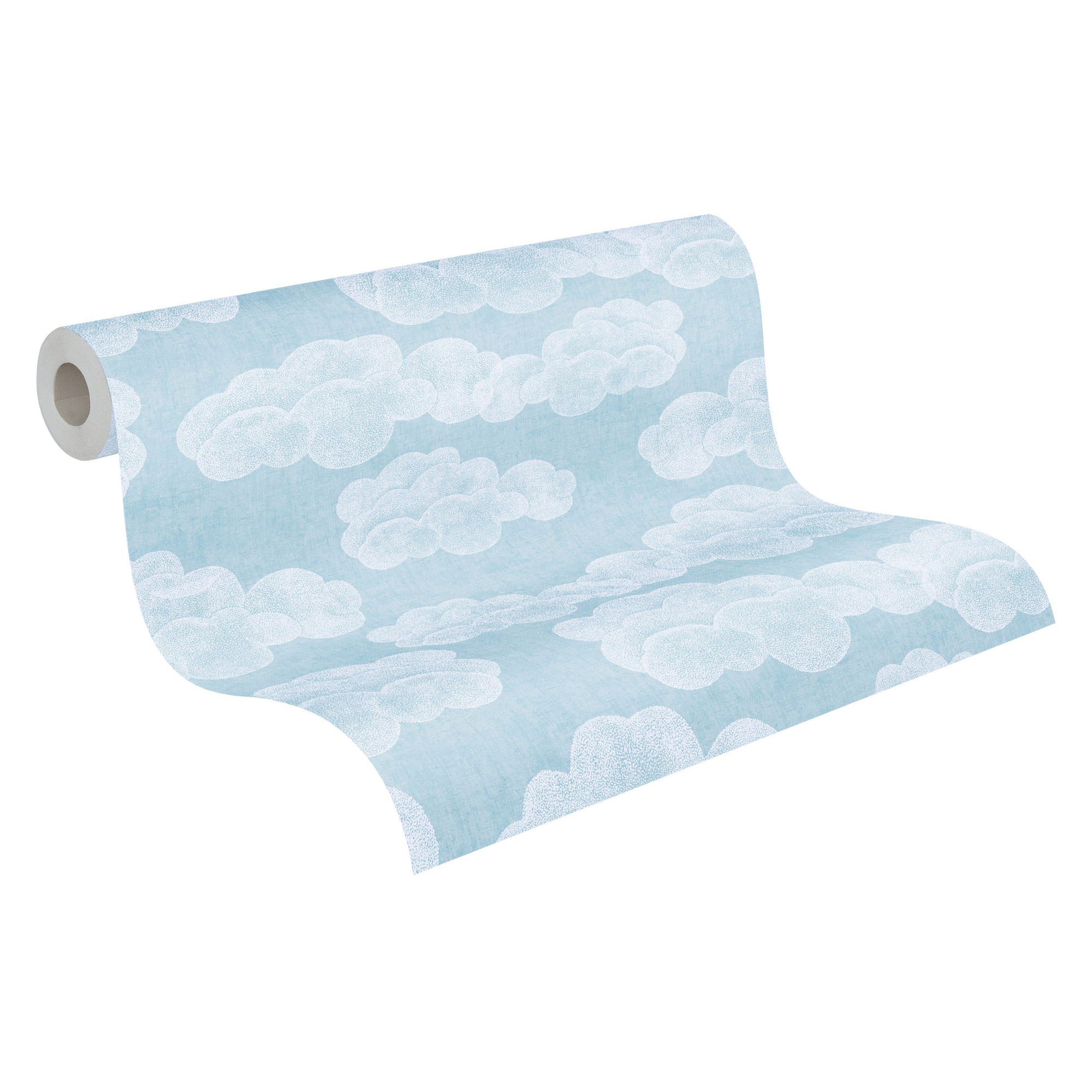 AS Vliestapete Lilly & Luis Wolken Blau 771431