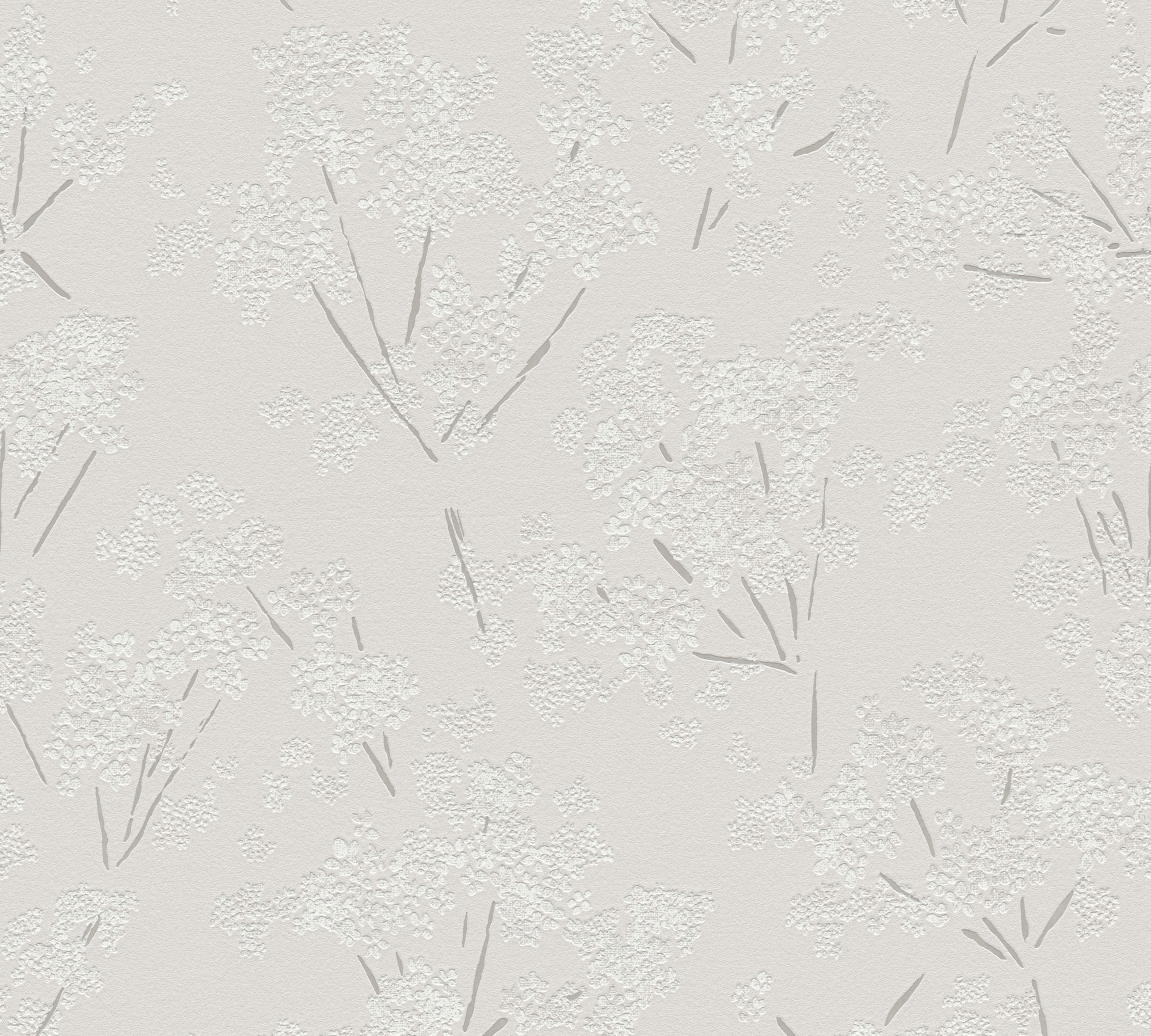 AS Vliestapete Casual Living Grau Blümchen 395484 AS Vliestapete Casual Living Grau Blümchen 395484