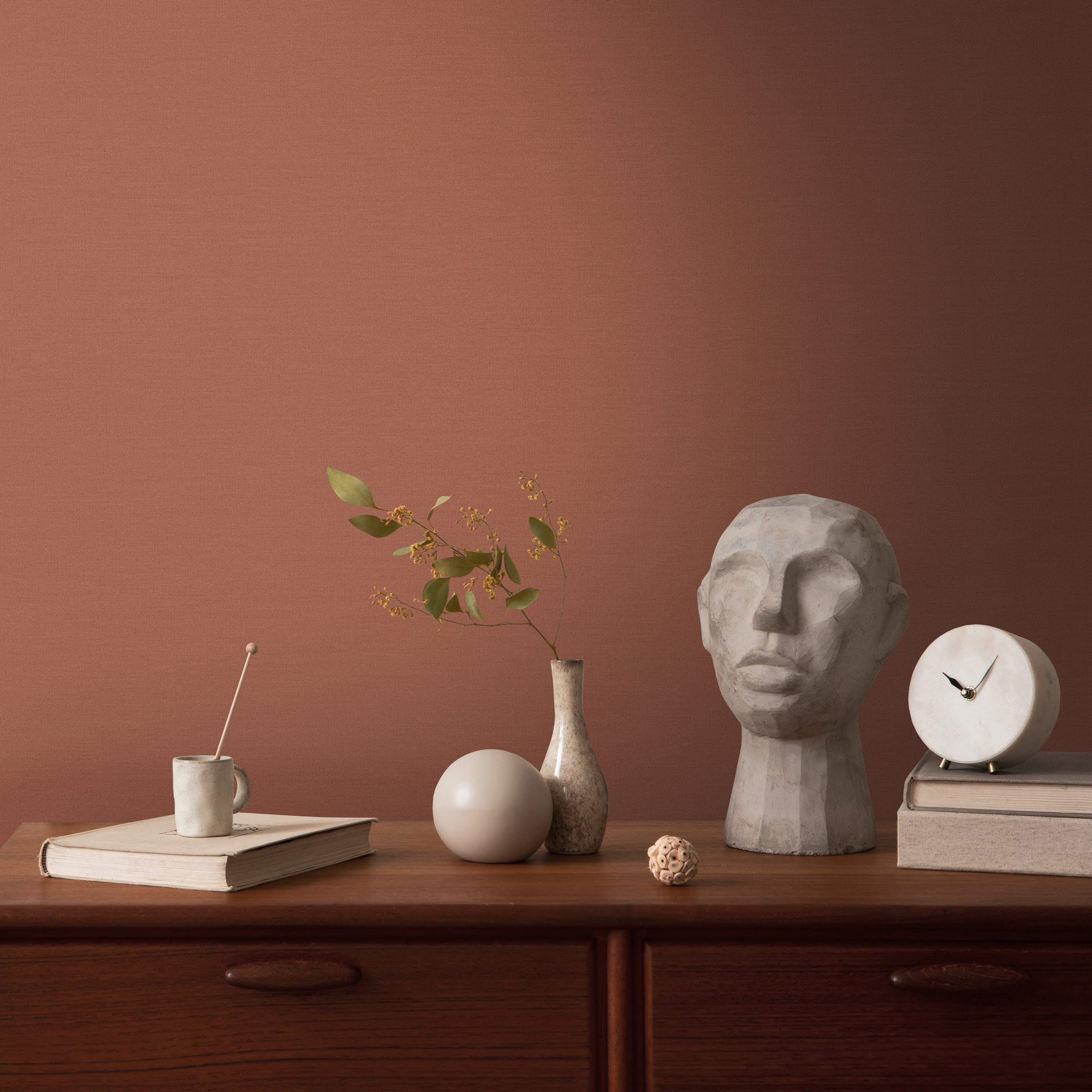 AS Vliestapete Anna d'Andrea Unitapete Rot 390978