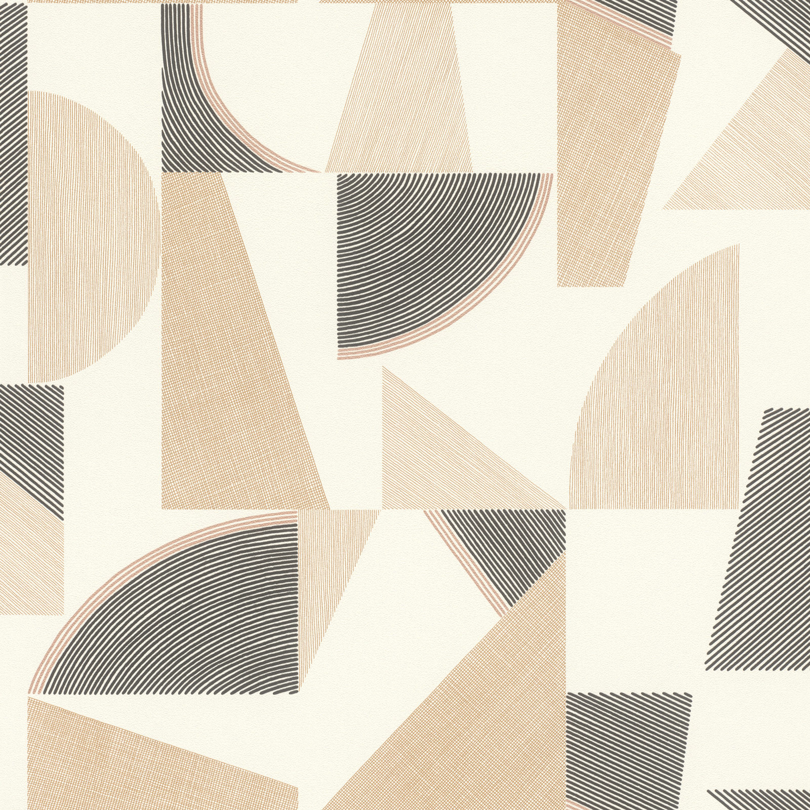 Rasch Vliestapete Beltesto Creme Grafisch 793611