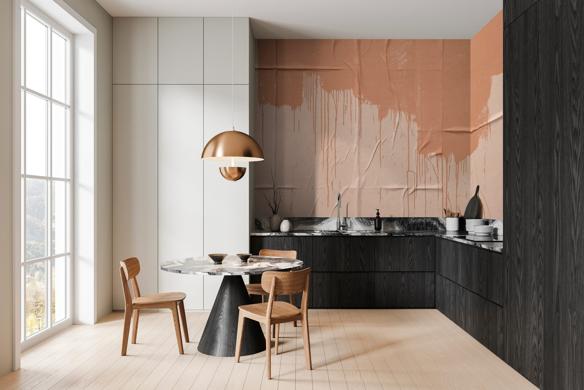 AS Fototapete Walls by Patel 5 3D Orange DD134147