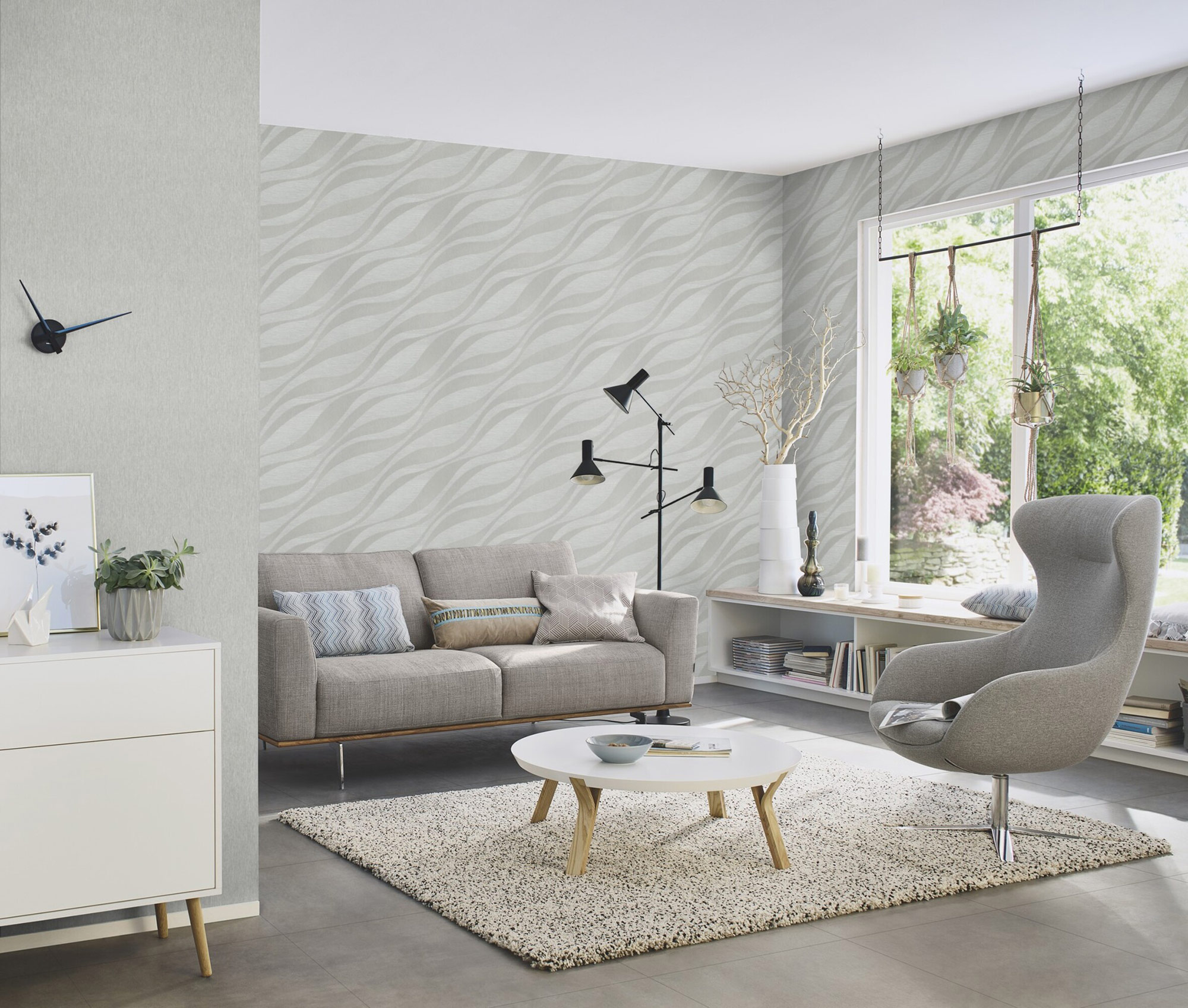 Rasch Vliestapete Incanto Unitapete 608670