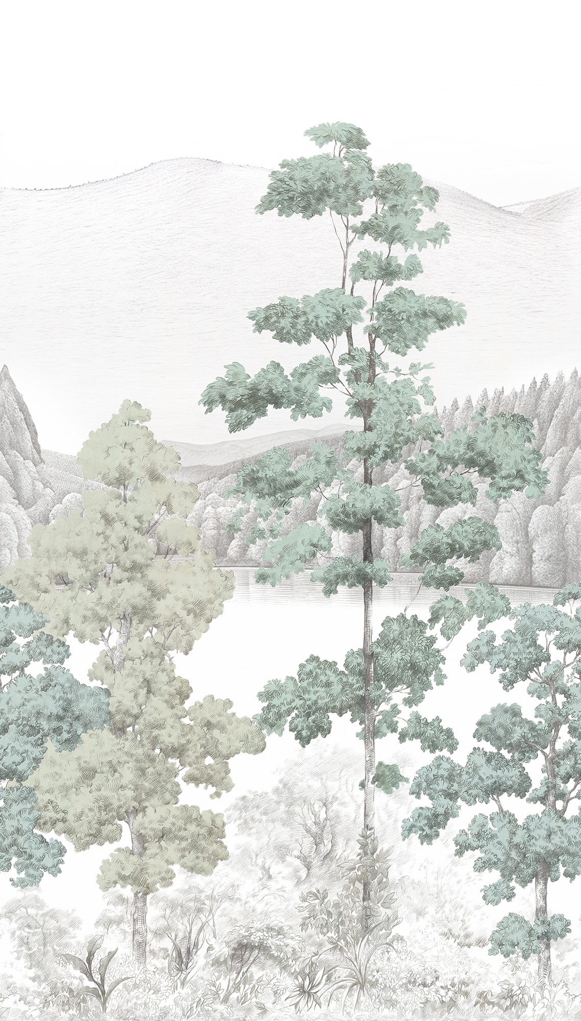 Grandeco Wandbild Eine Rolle ein Motiv 2 Wald A73701 Grandeco Wandbild Eine Rolle ein Motiv 2 Wald A73701