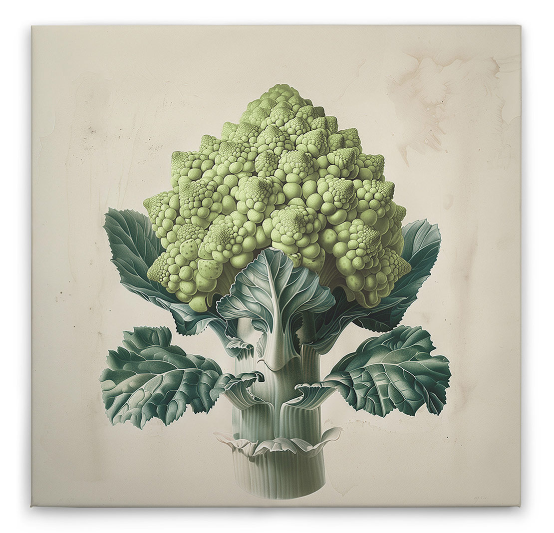 AS Leinwandbild Romanesco Green DD132951 AS Leinwandbild Romanesco Green DD132951